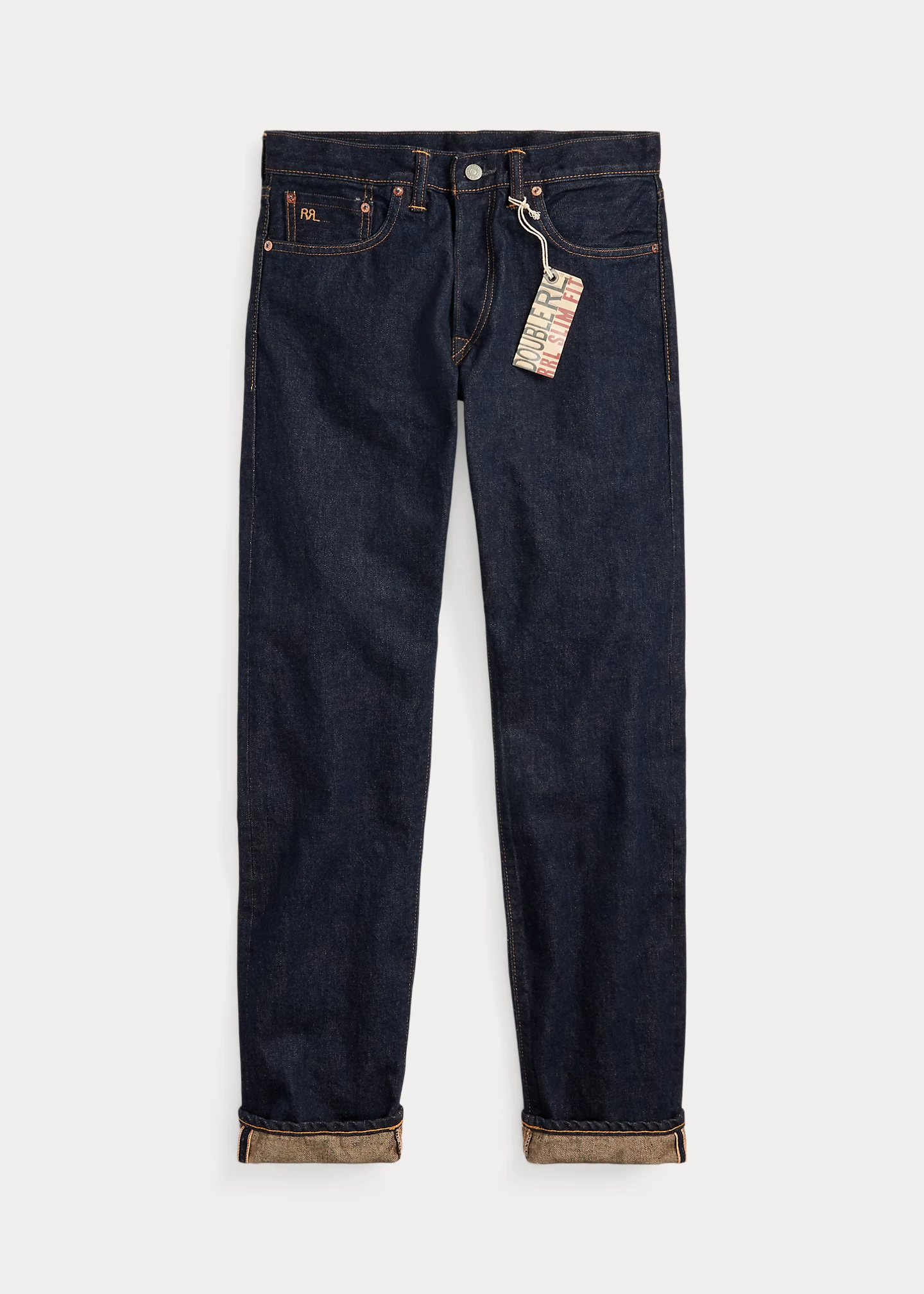 Slim Fit Once-Washed Selvedge Jean