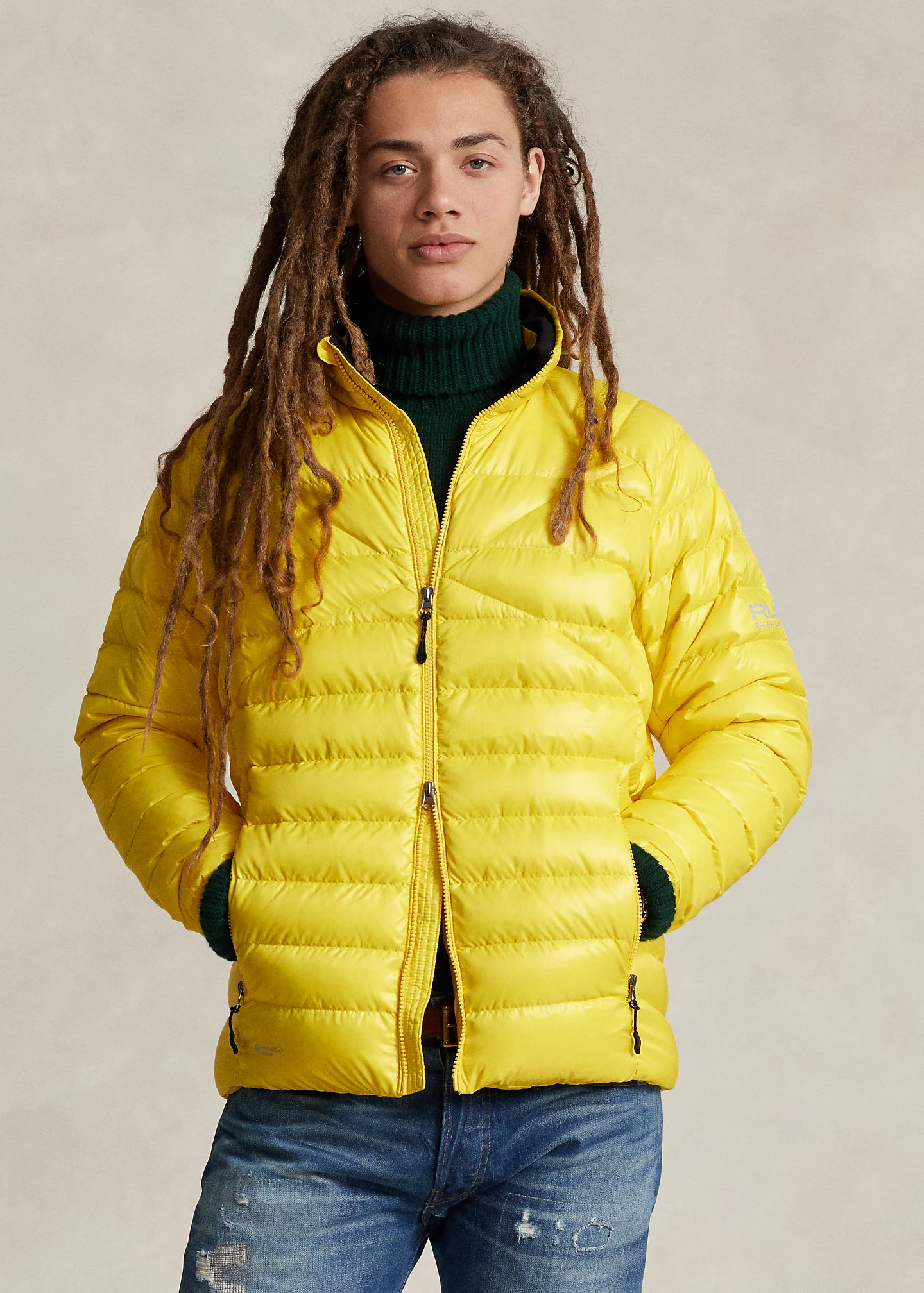 Water-Repellent Packable Down Jacket