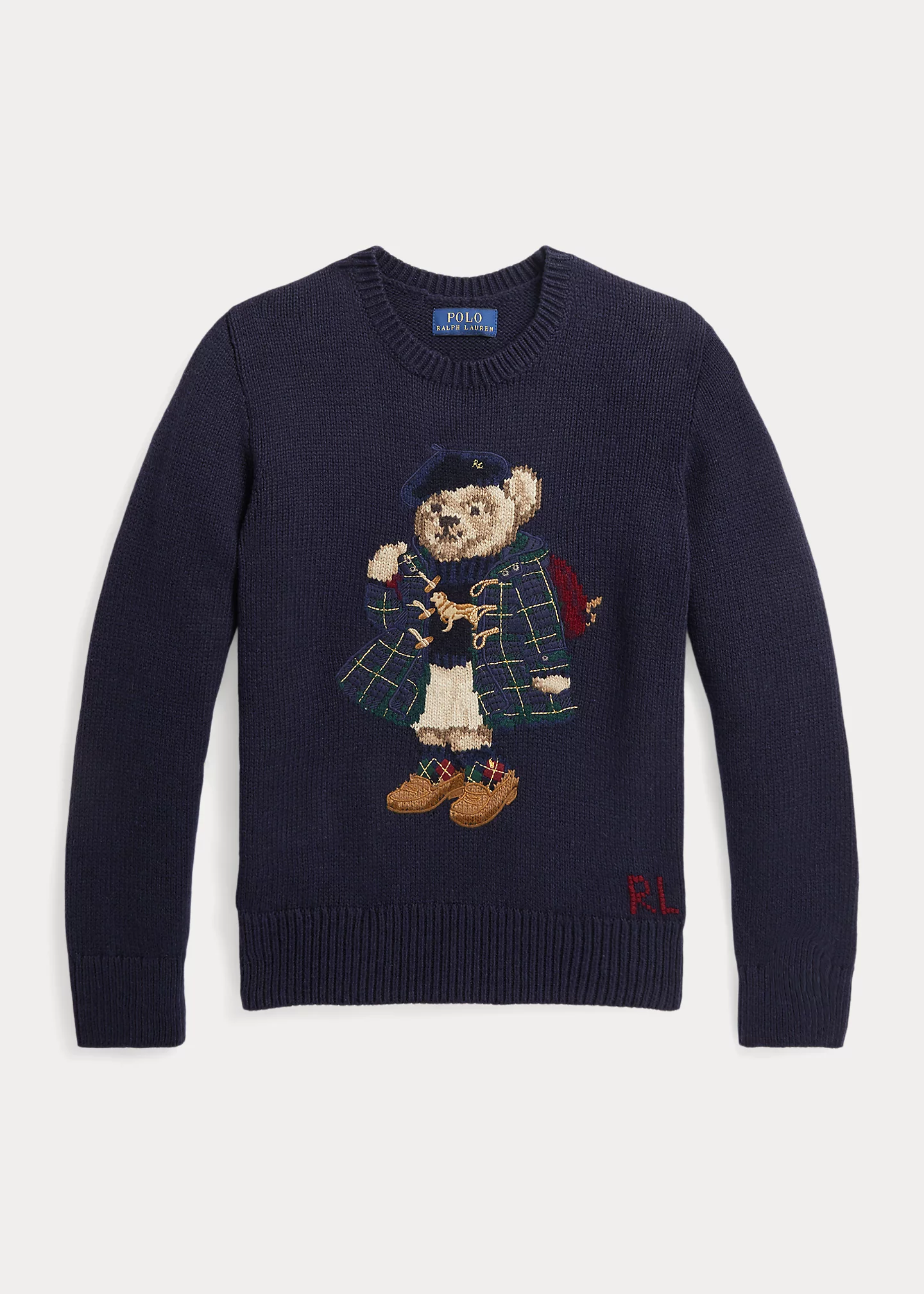 Polo Bear Cotton Sweater