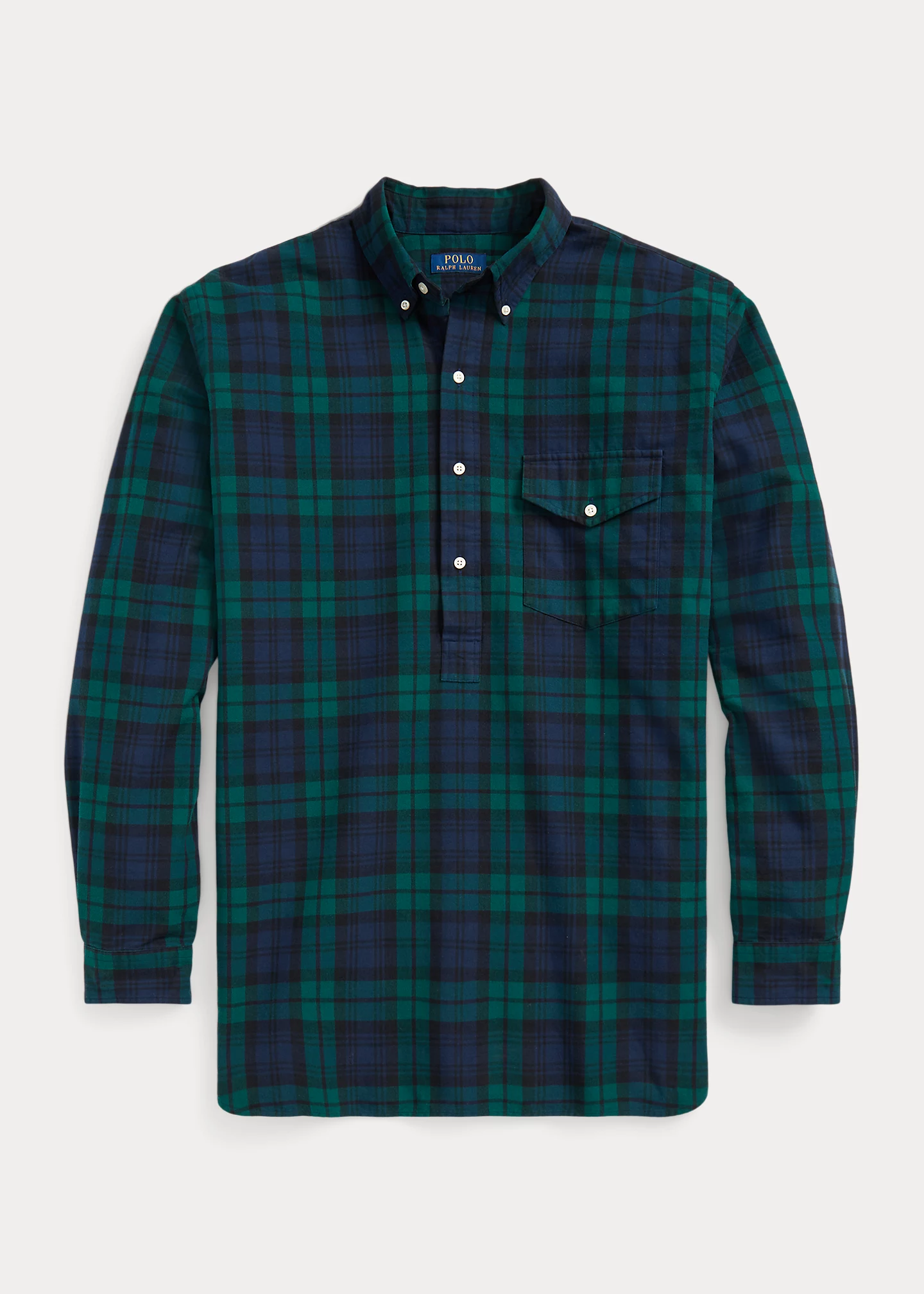 Plaid Oxford Shirt
