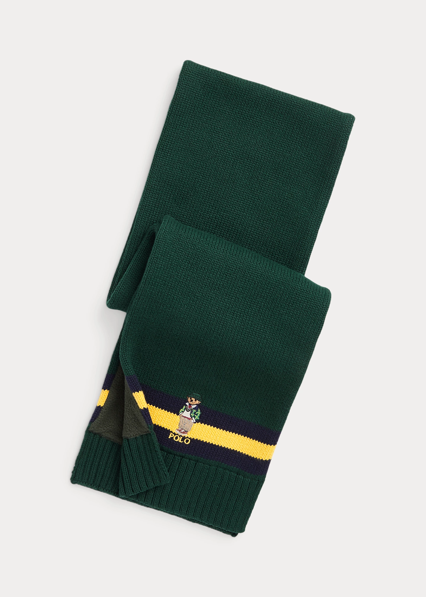 Polo Bear Cotton Scarf