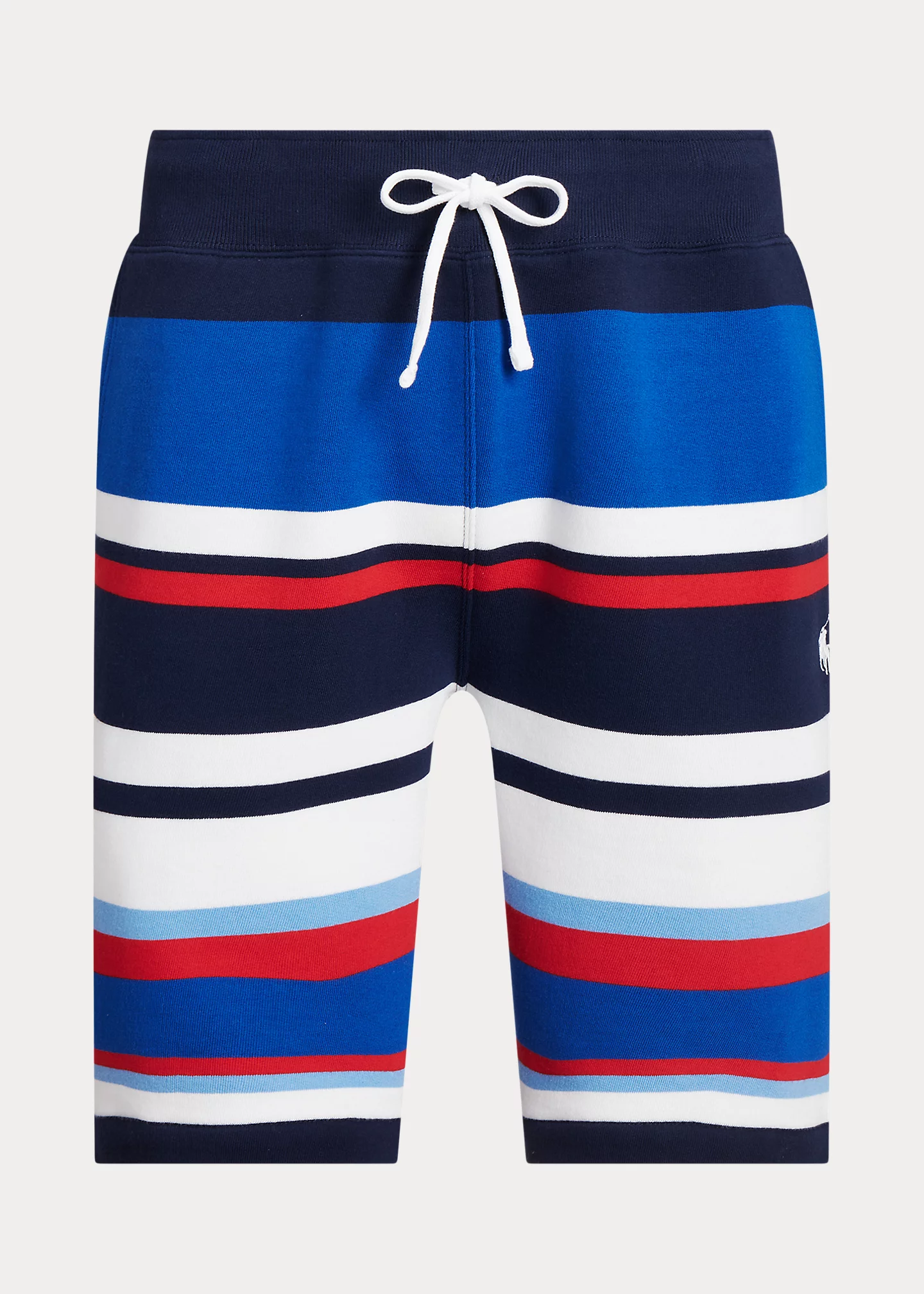 9.5-Inch Striped Fleece Short