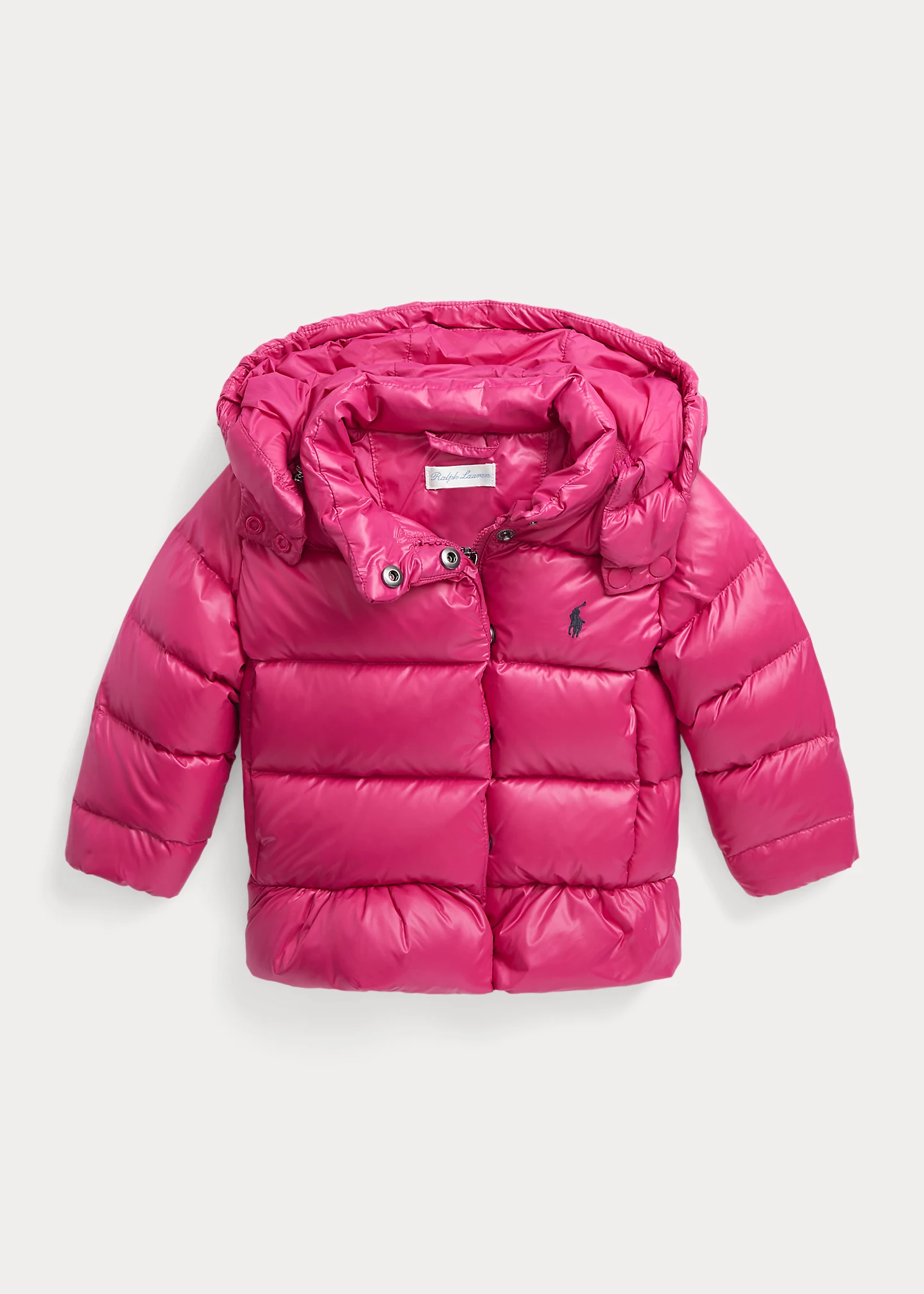 Water-Repellent Down Peplum Jacket