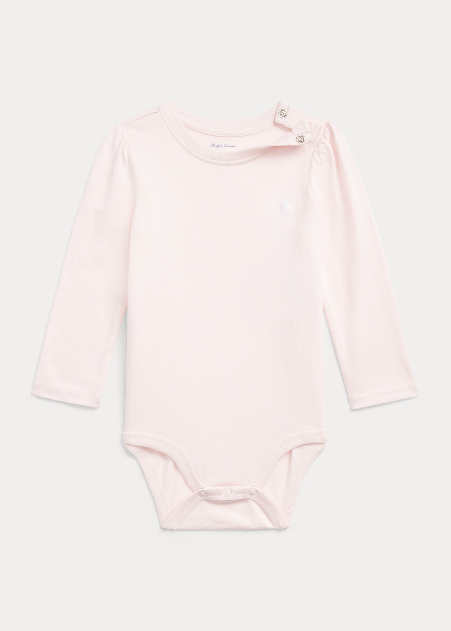 Puff-Sleeve Jersey Bodysuit