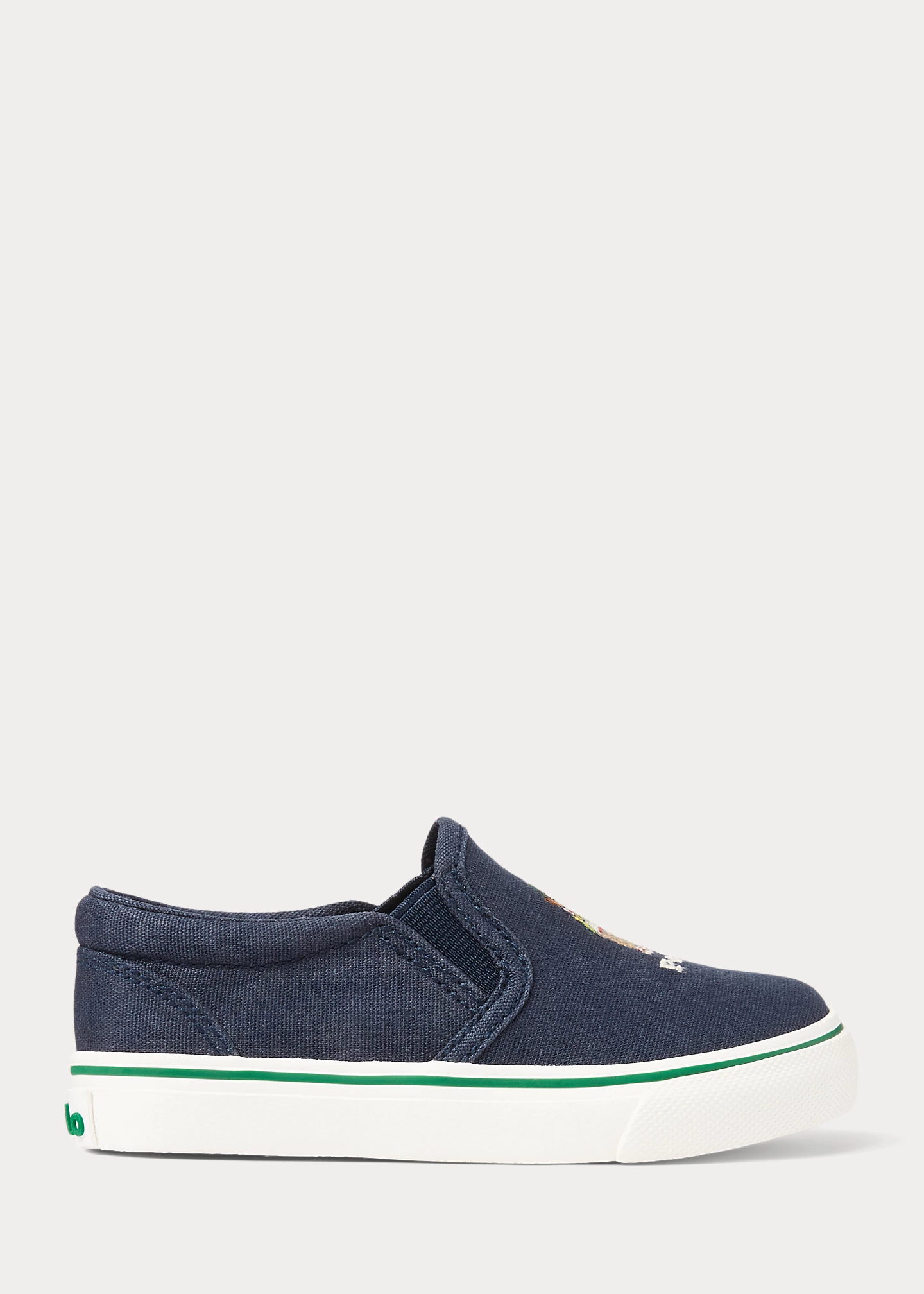 Keaton Polo Bear Canvas Slip-On Sneaker