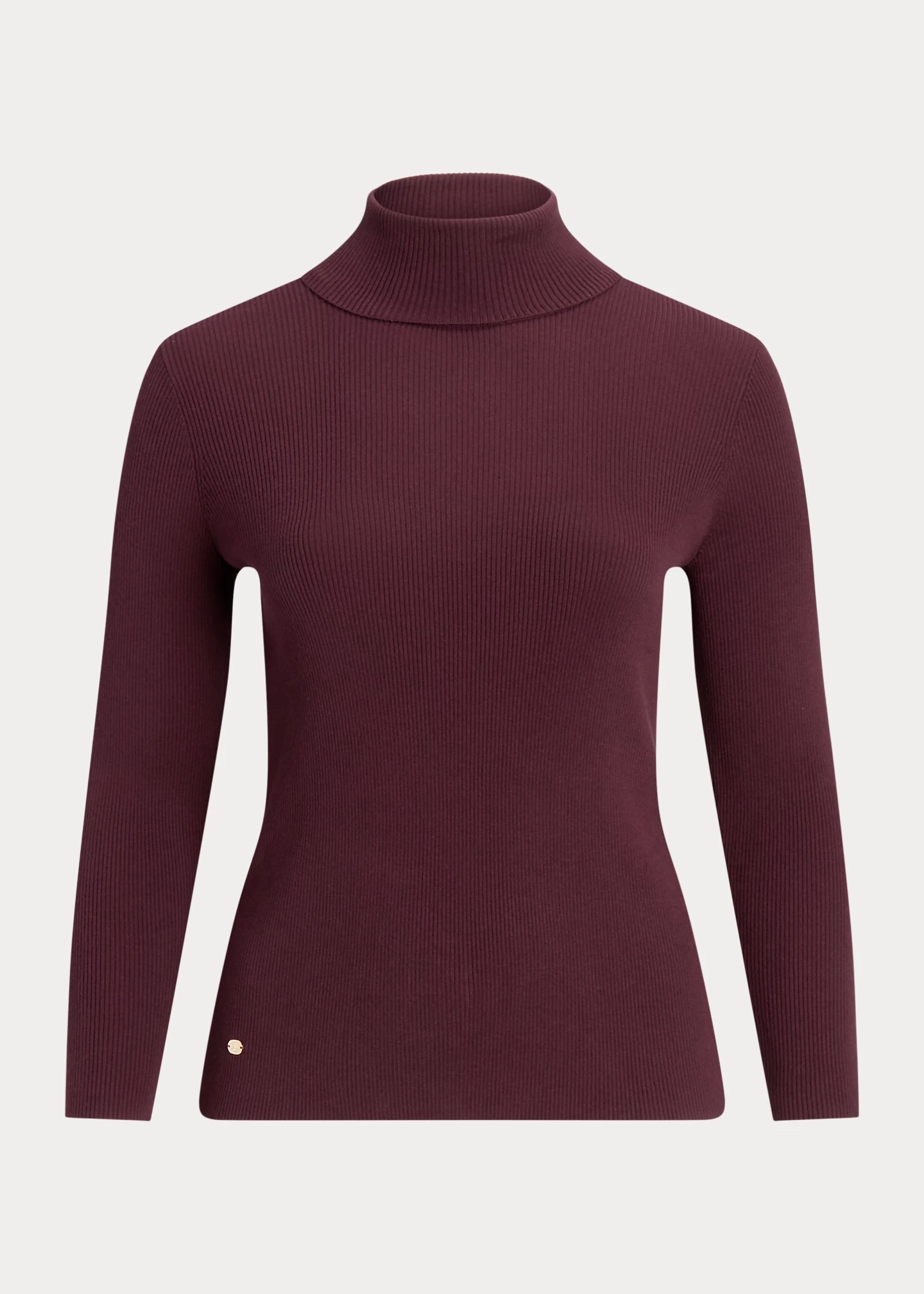 Ribbed Turtleneck Sweater