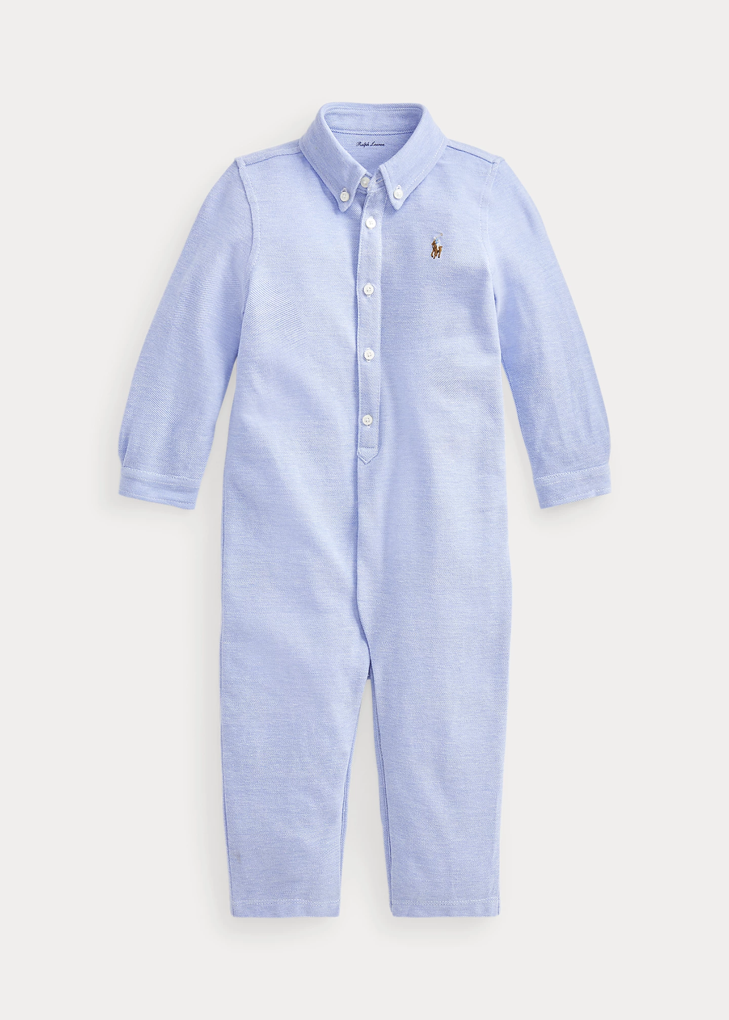Knit Cotton Oxford Coverall