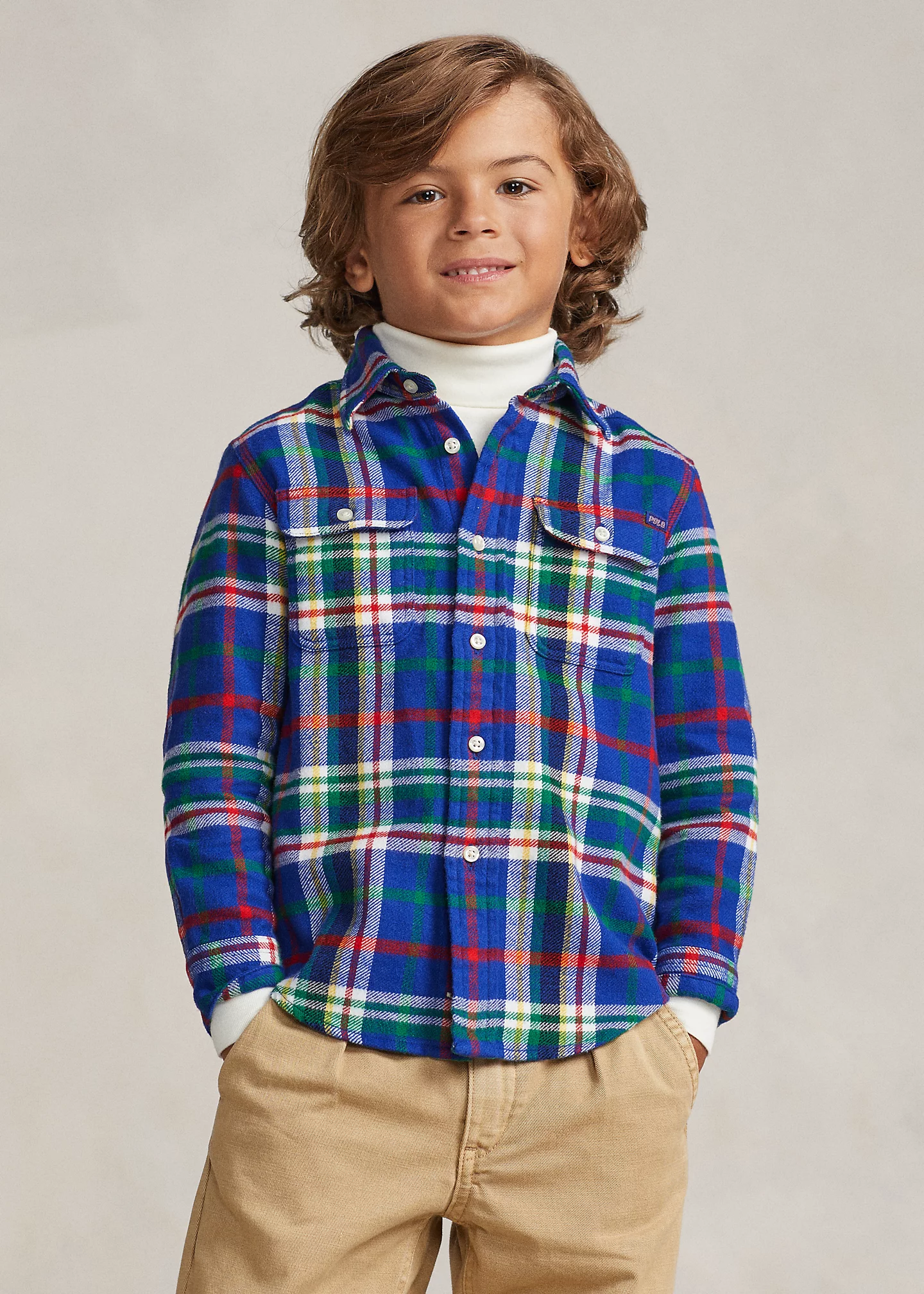 Plaid Cotton Flannel Workshirt