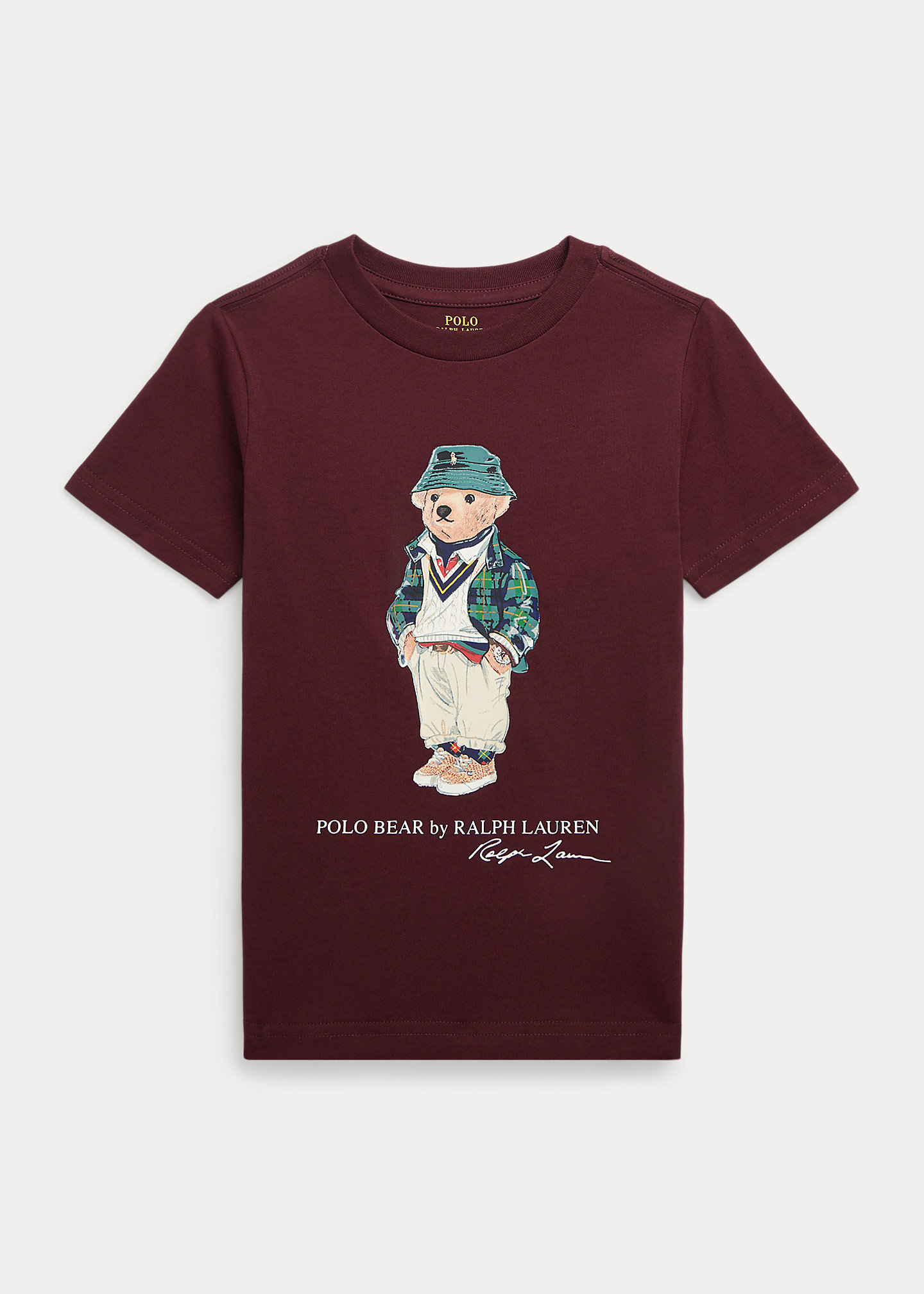 Polo Bear Cotton Jersey Tee