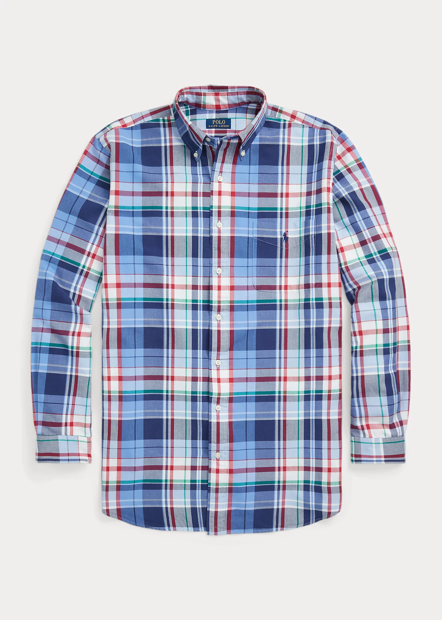 Plaid Oxford Shirt