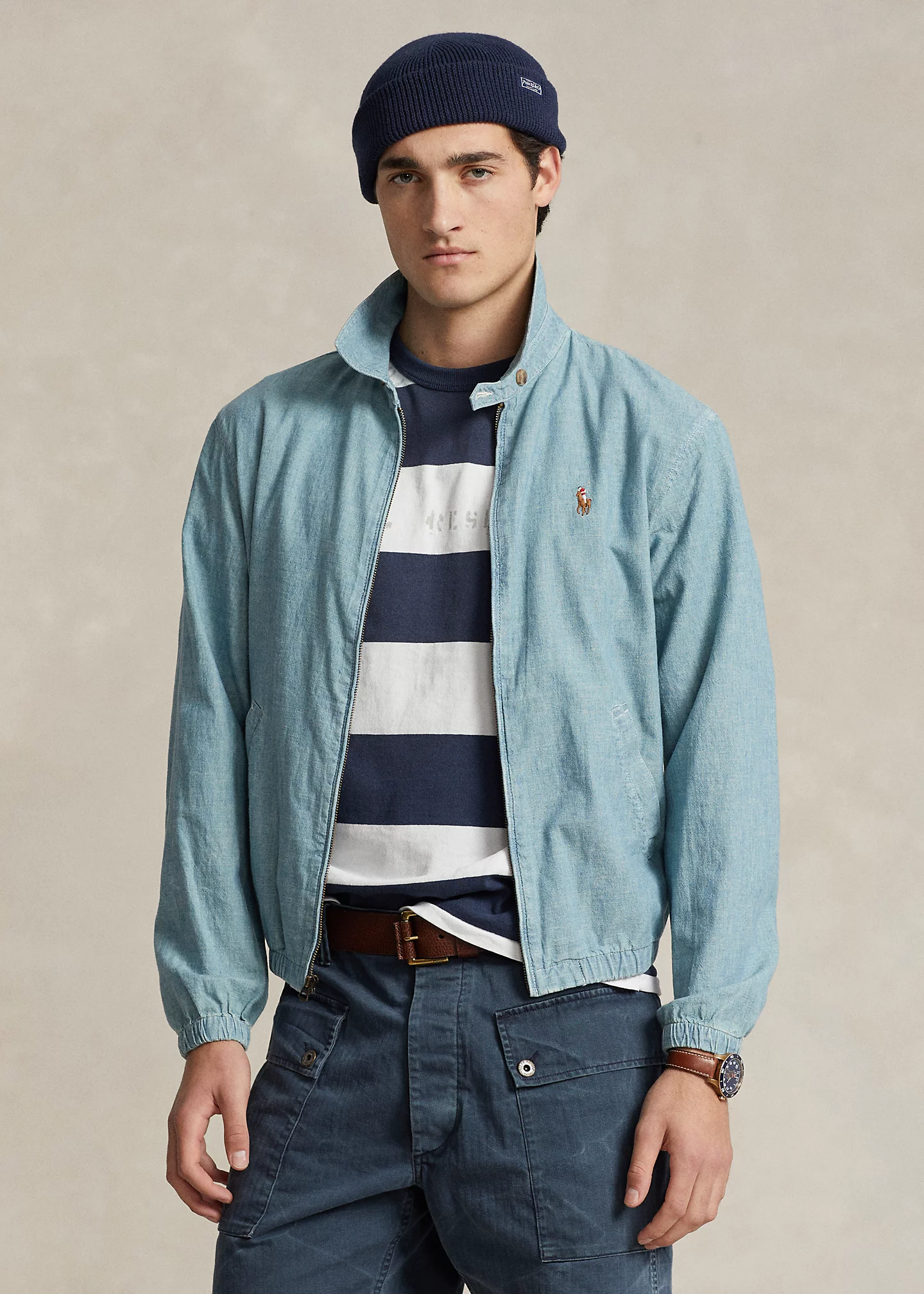 Bayport Indigo Chambray Jacket