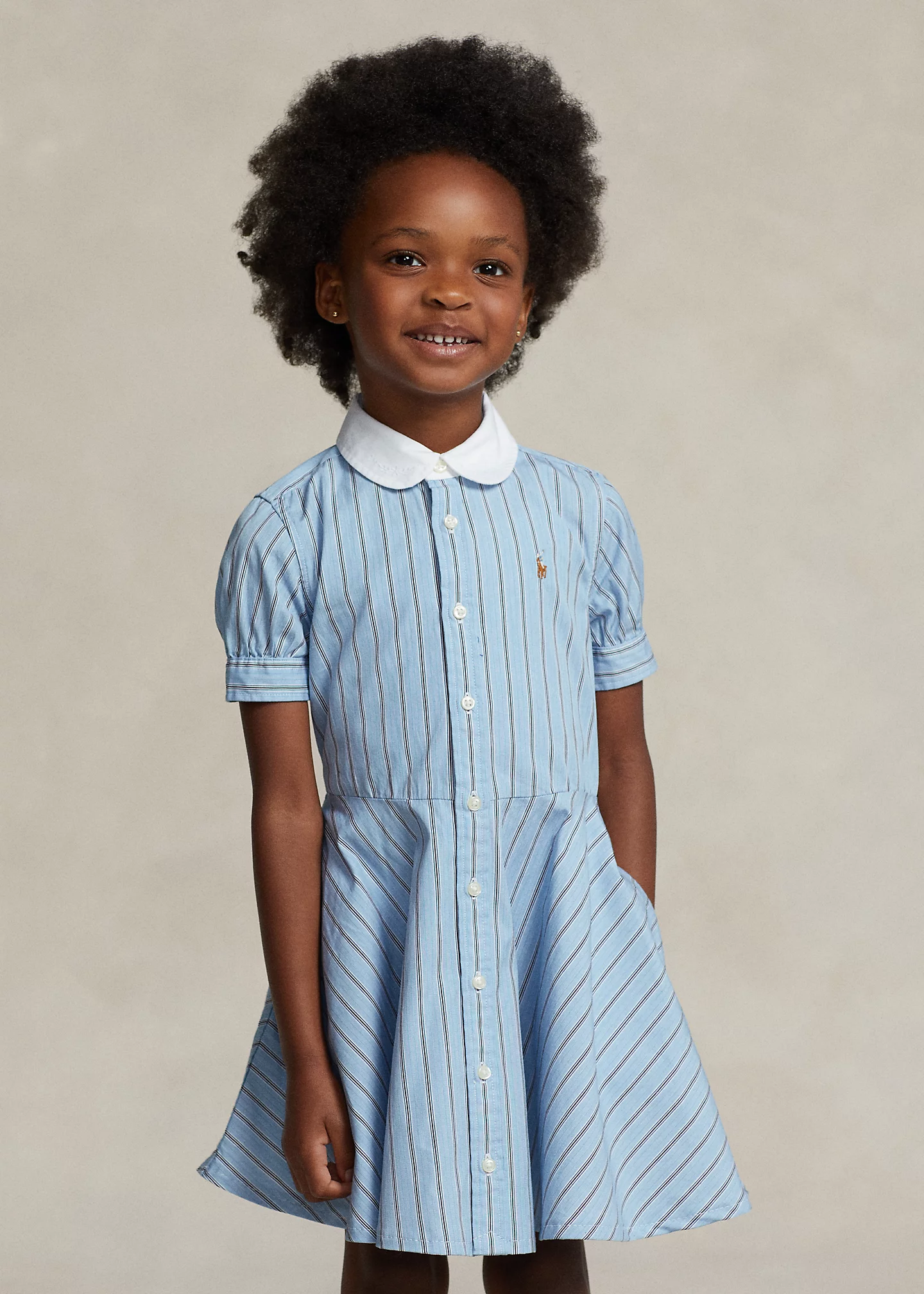 Striped Cotton Dress