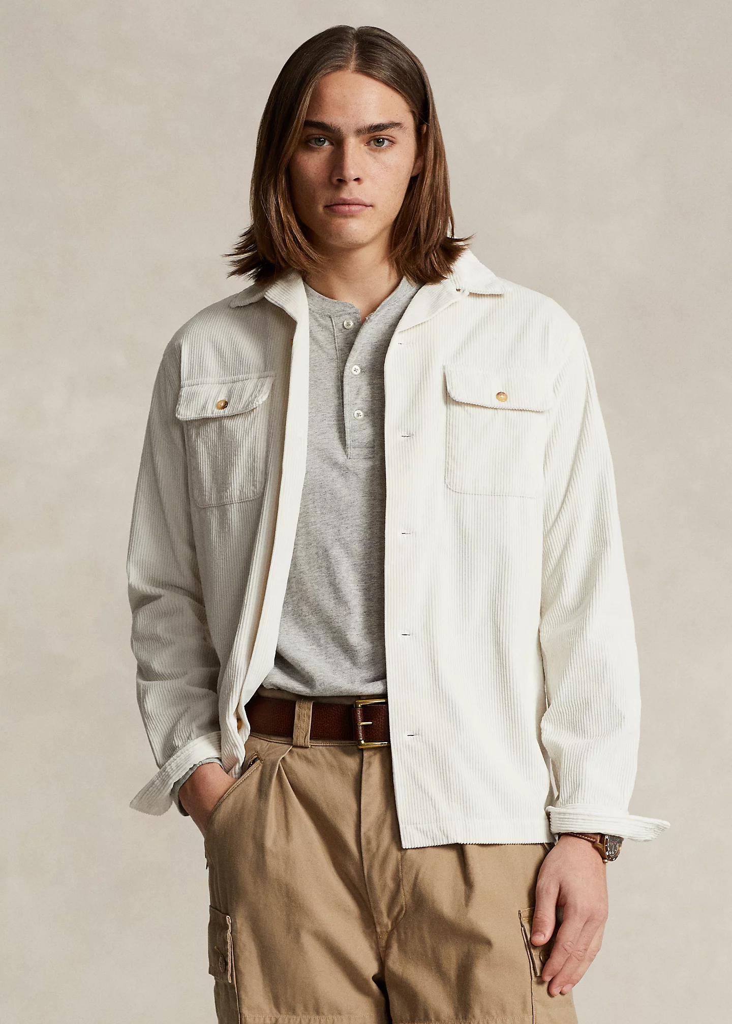 Classic Fit Corduroy Workshirt
