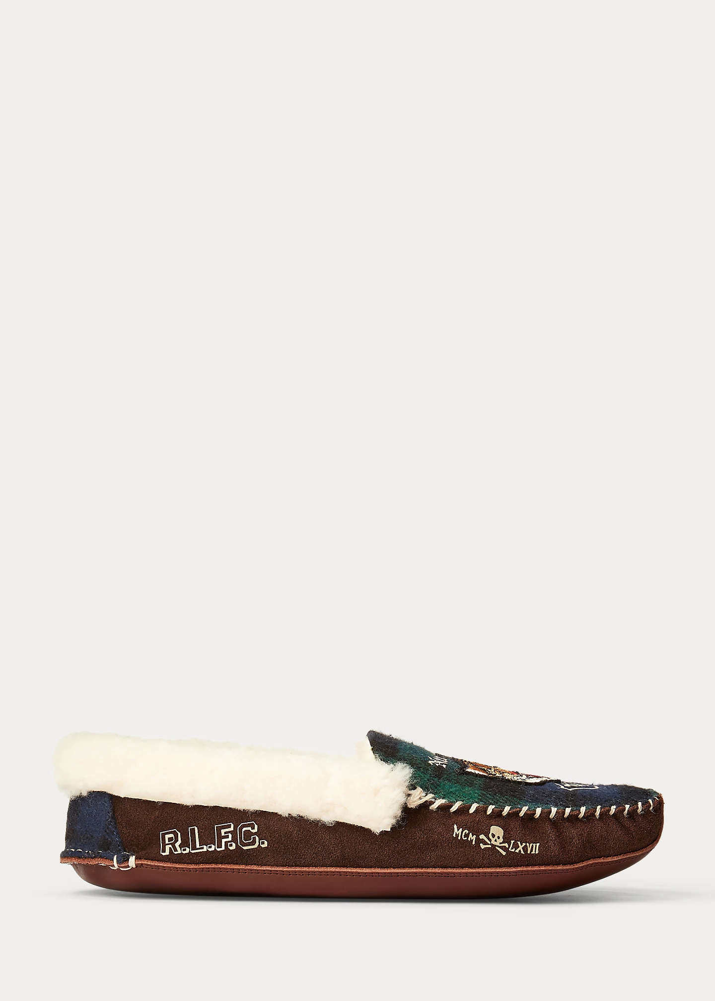 Yarmond Tiger Shearling-Lined Slipper