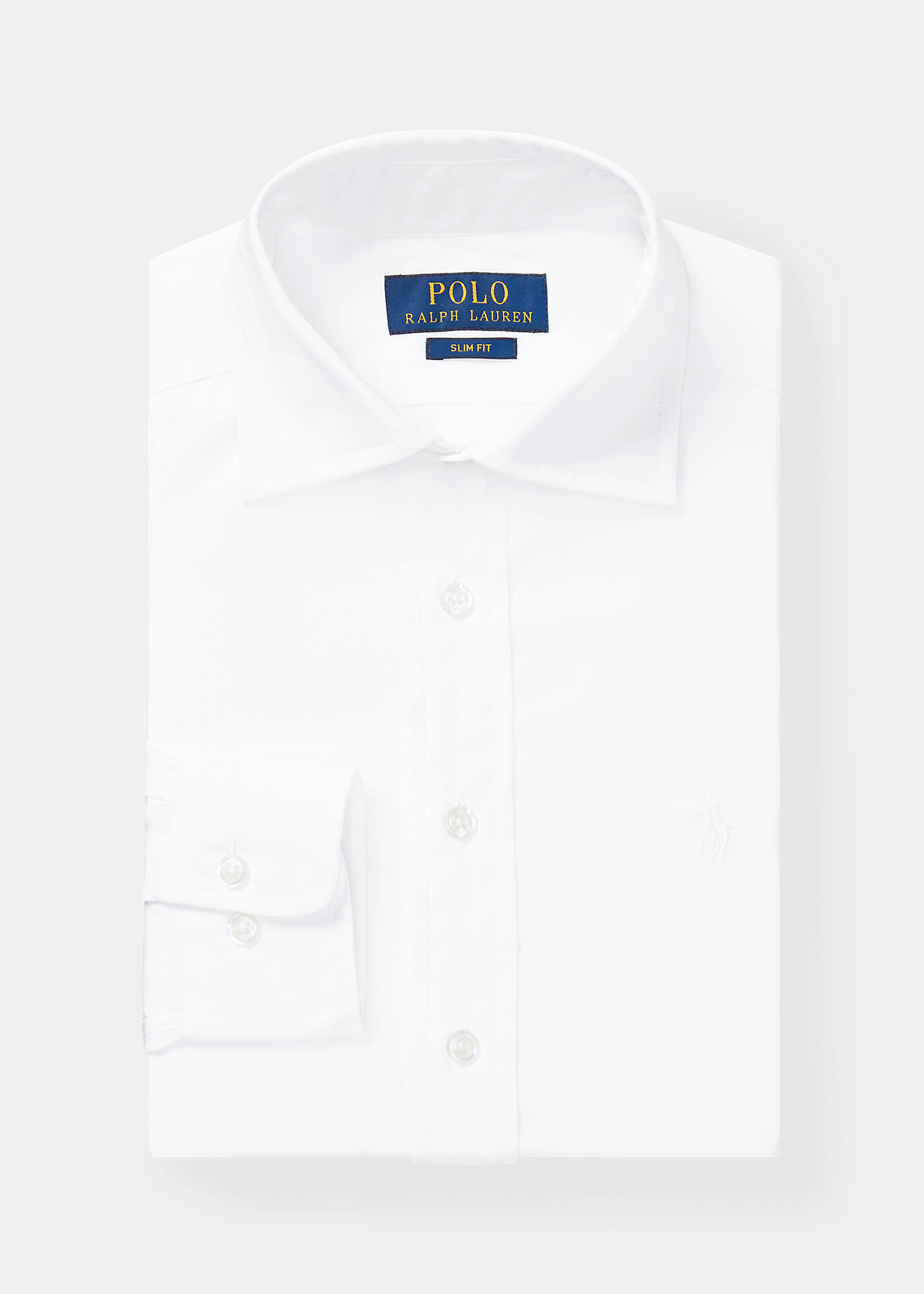 Slim Fit Cotton Dress Shirt