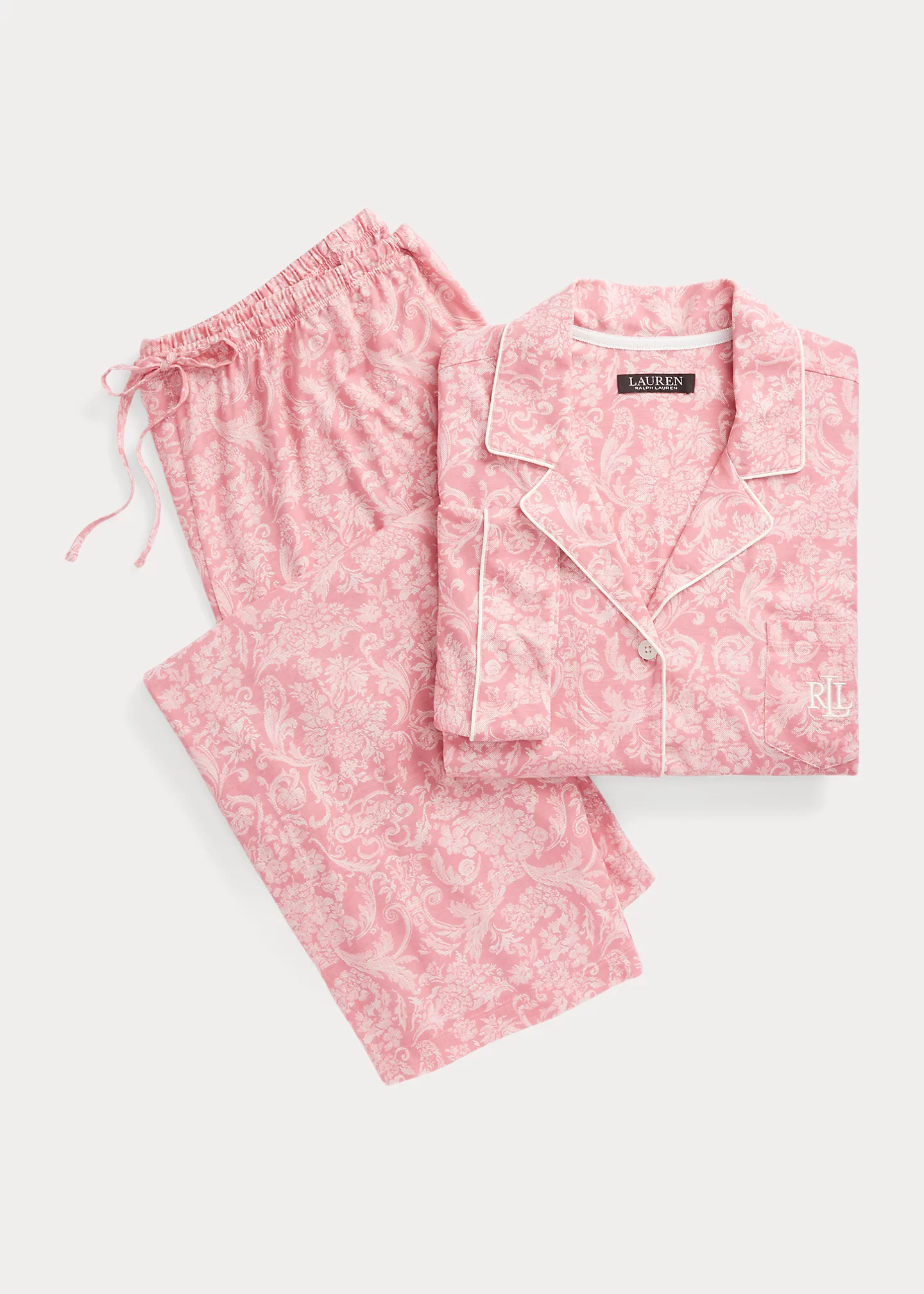 Paisley Cotton-Blend Jersey Sleep Set