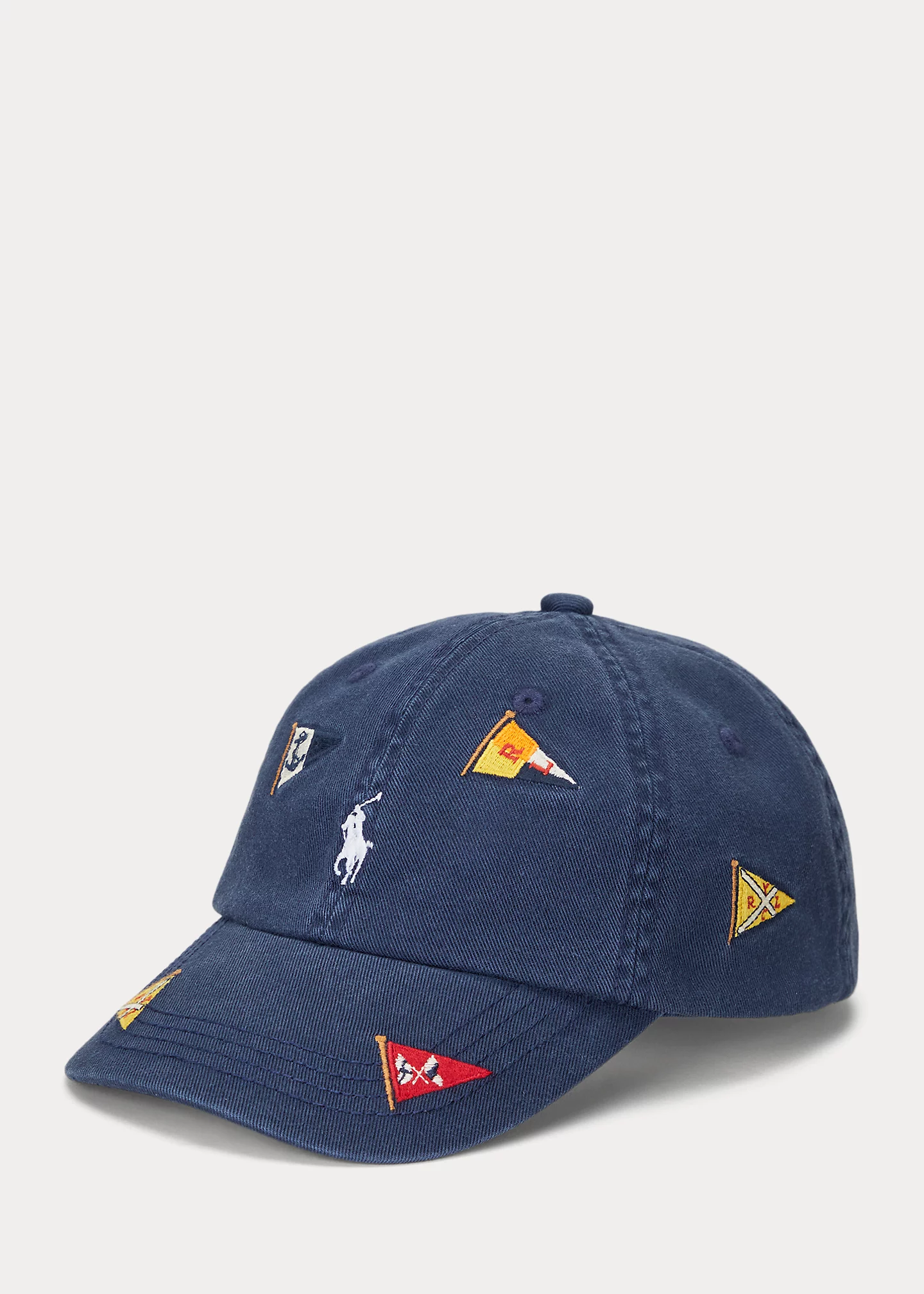 Sailing Flag Cotton Chino Ball Cap