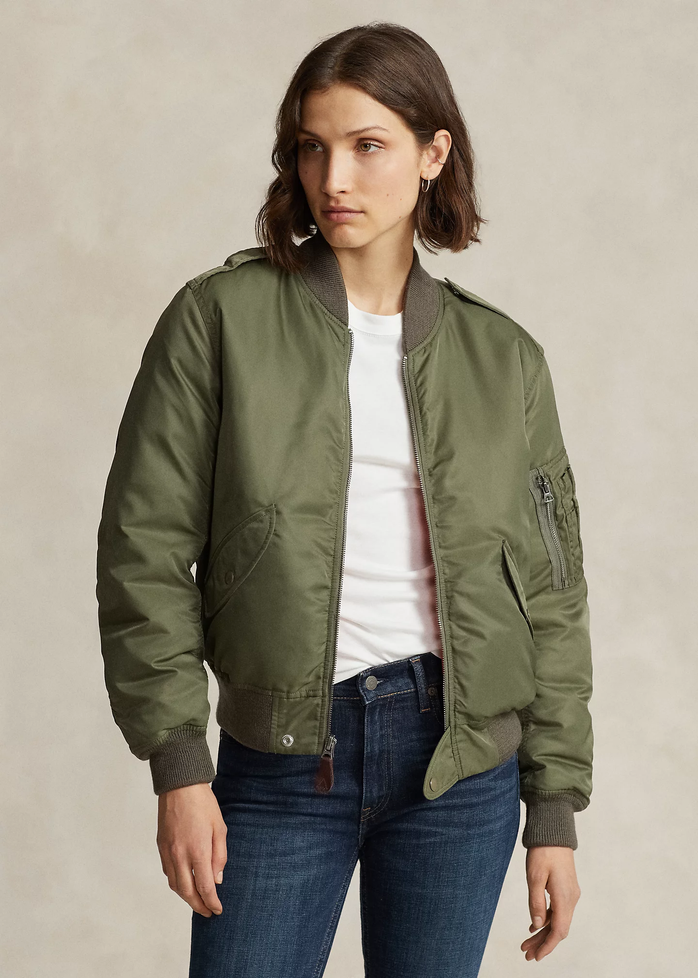 Reversible Down Bomber Jacket