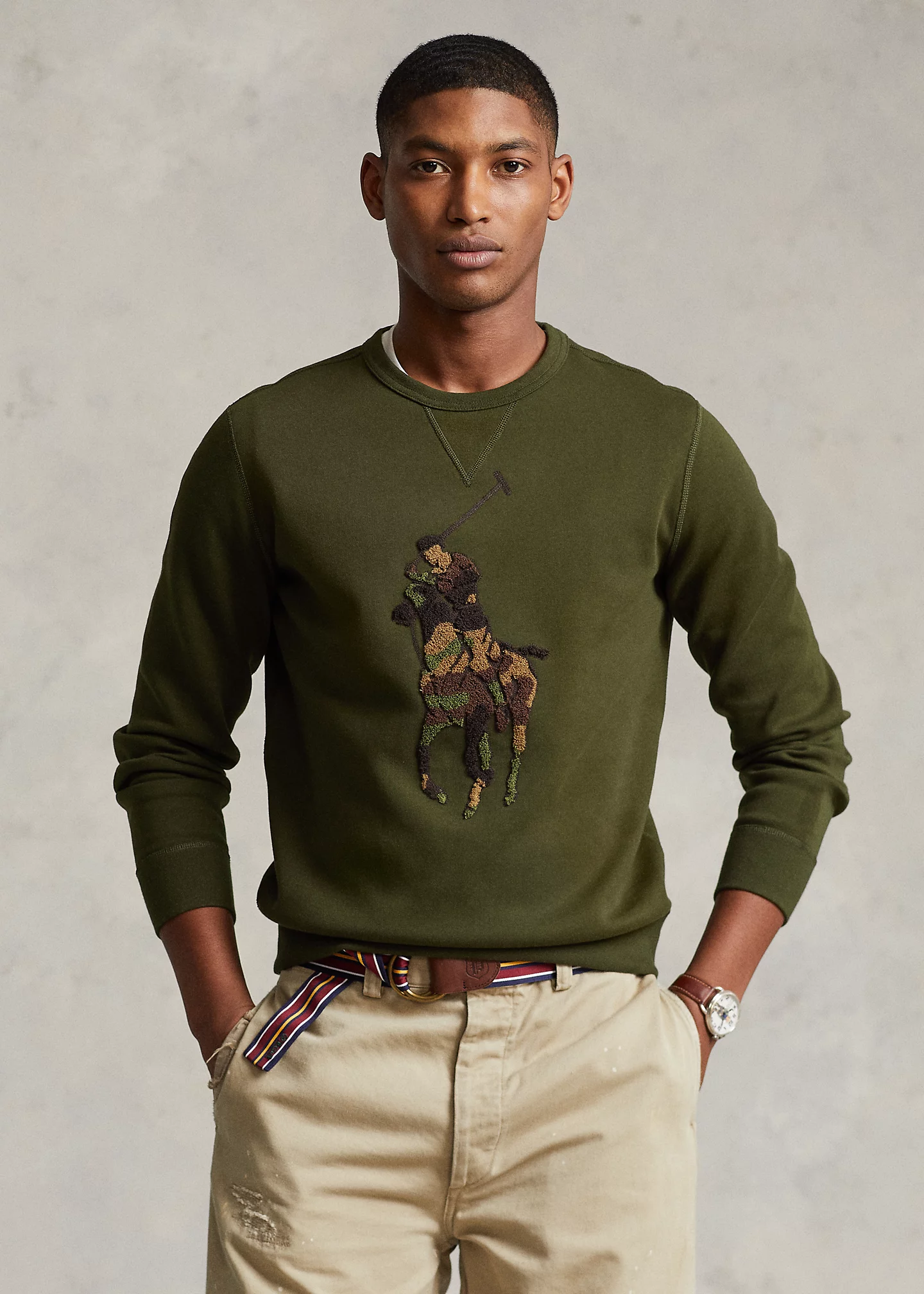 Big Pony Double-Knit Sweatshirt