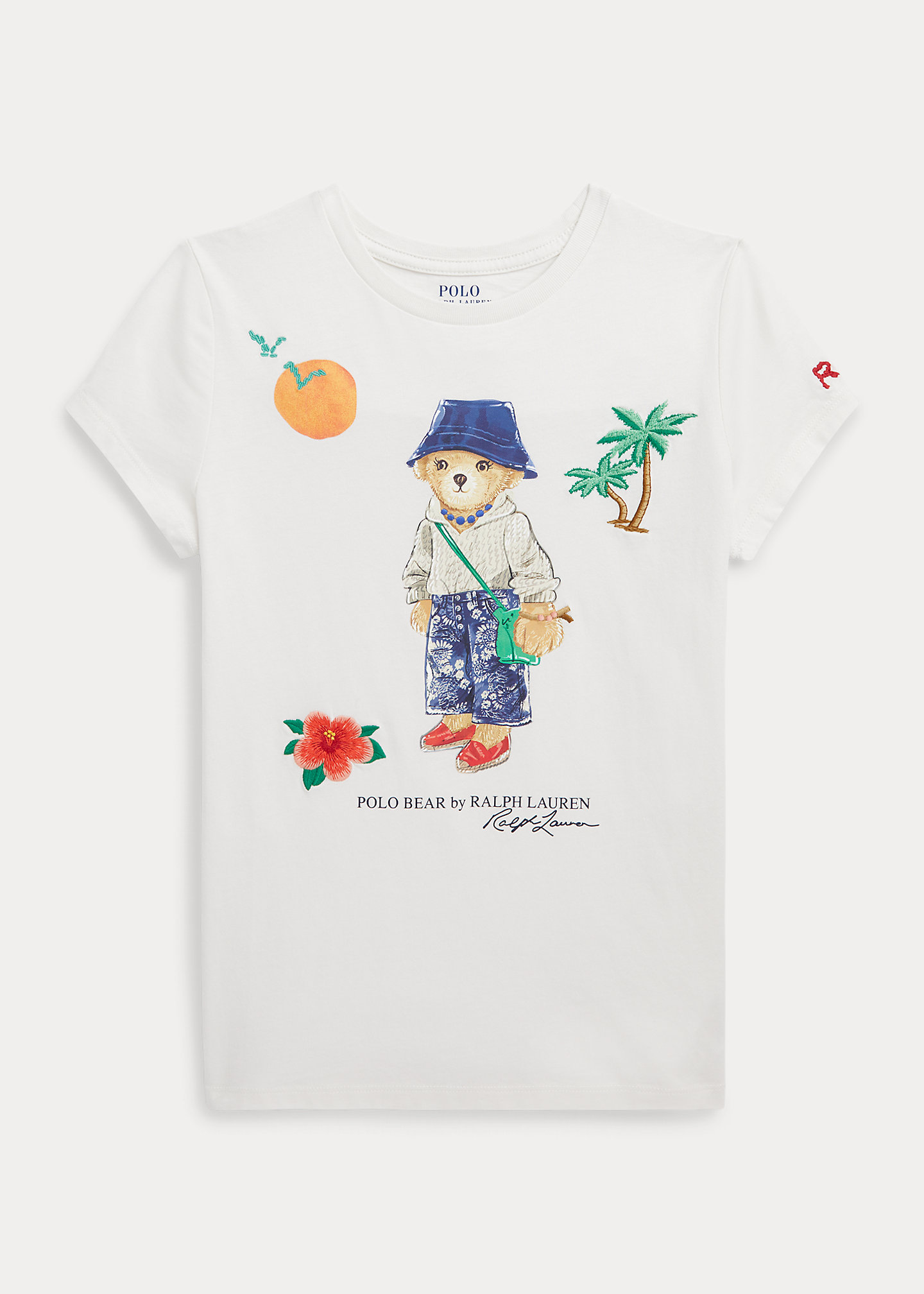 Polo Bear Cotton Jersey Tee