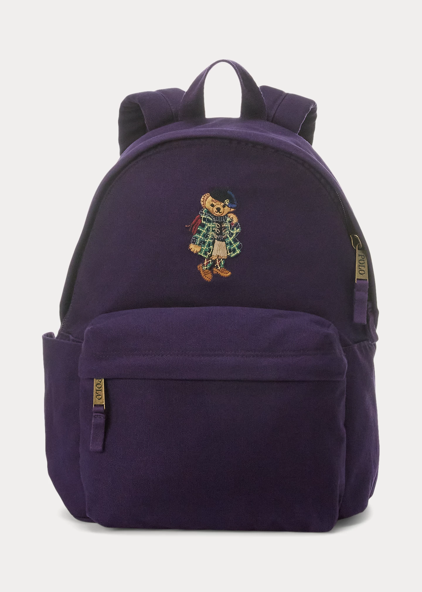 Polo Bear Canvas Backpack
