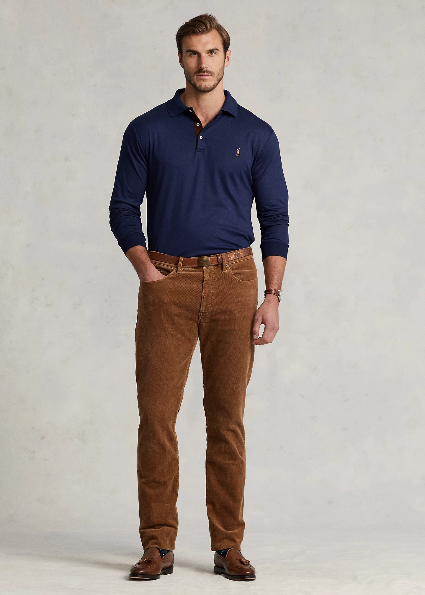Varick Slim Straight Corduroy Pant