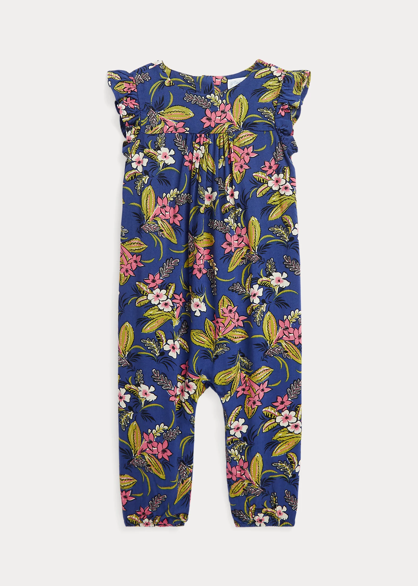 Floral Ruffled Romper