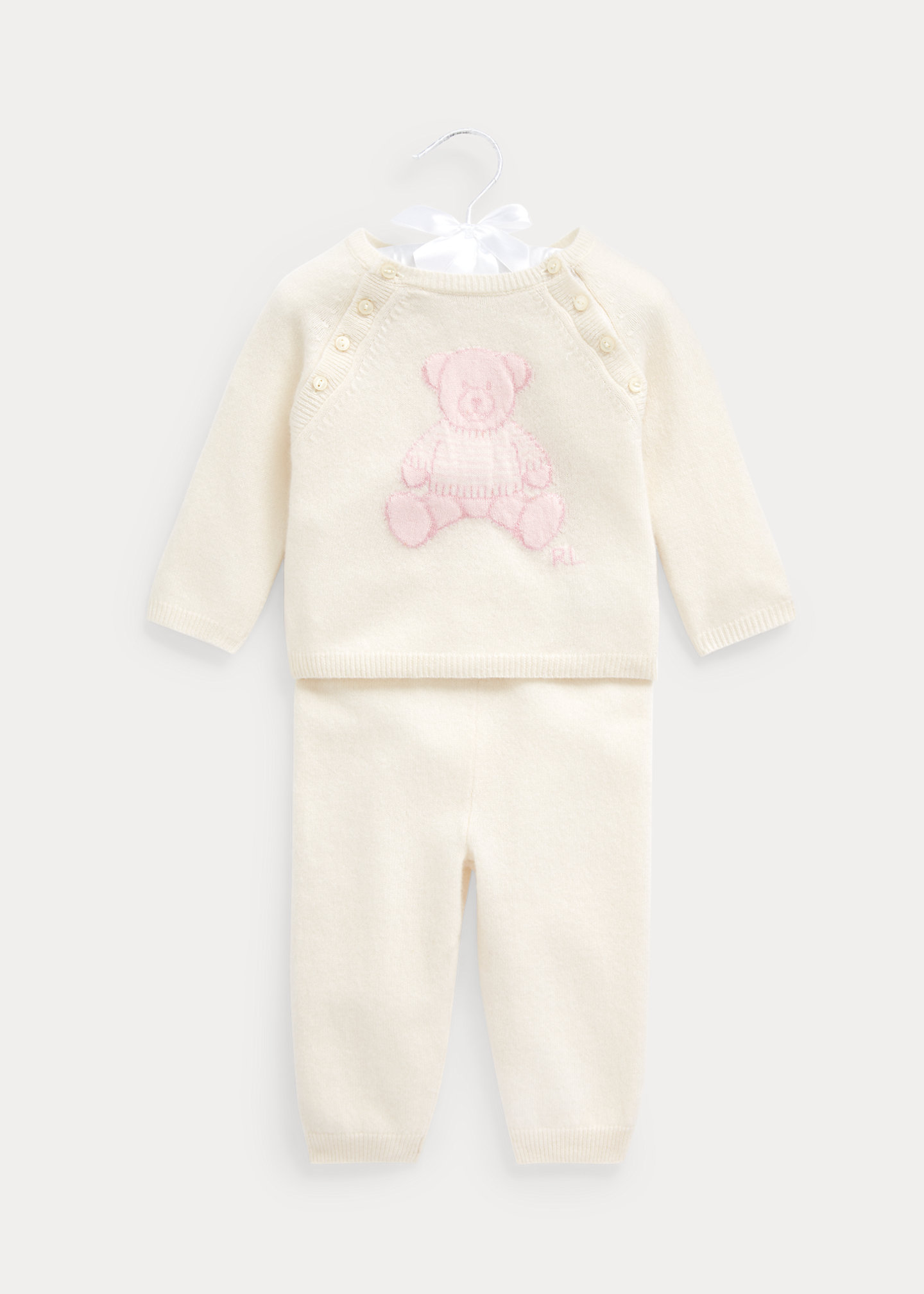 Bear Cashmere Top & Pant Set