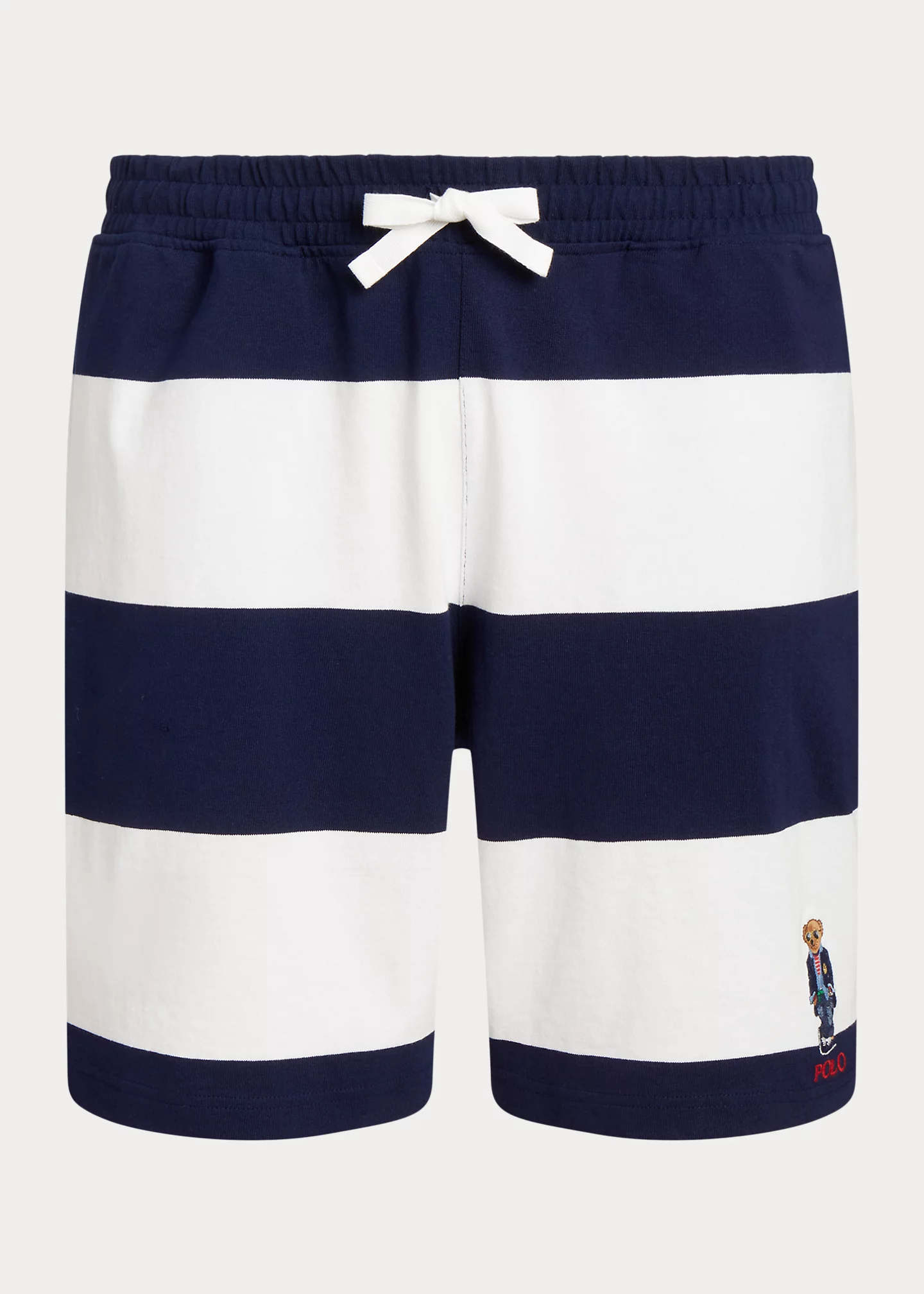 Polo Bear Striped Jersey Short