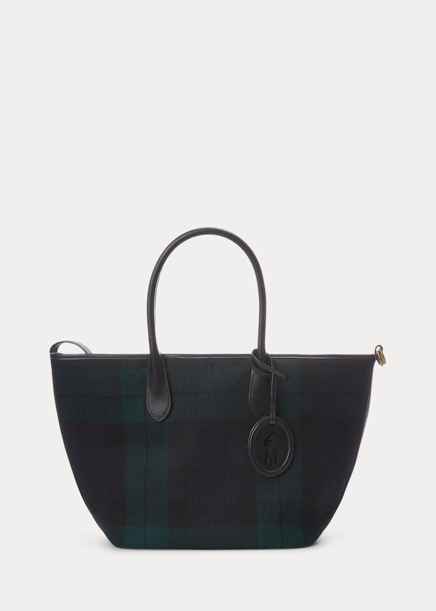 Plaid Wool Medium Bellport Tote