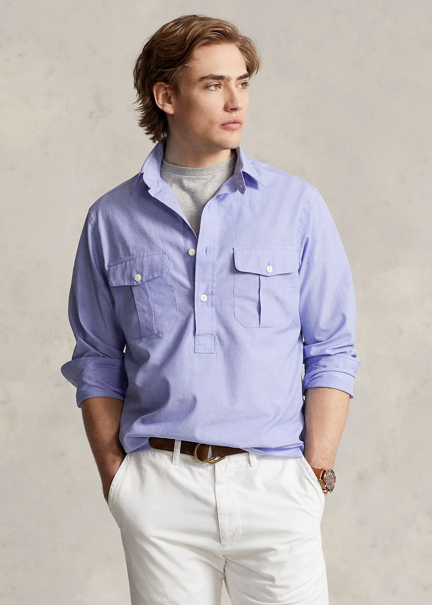 Classic Fit End-on-End Popover Workshirt