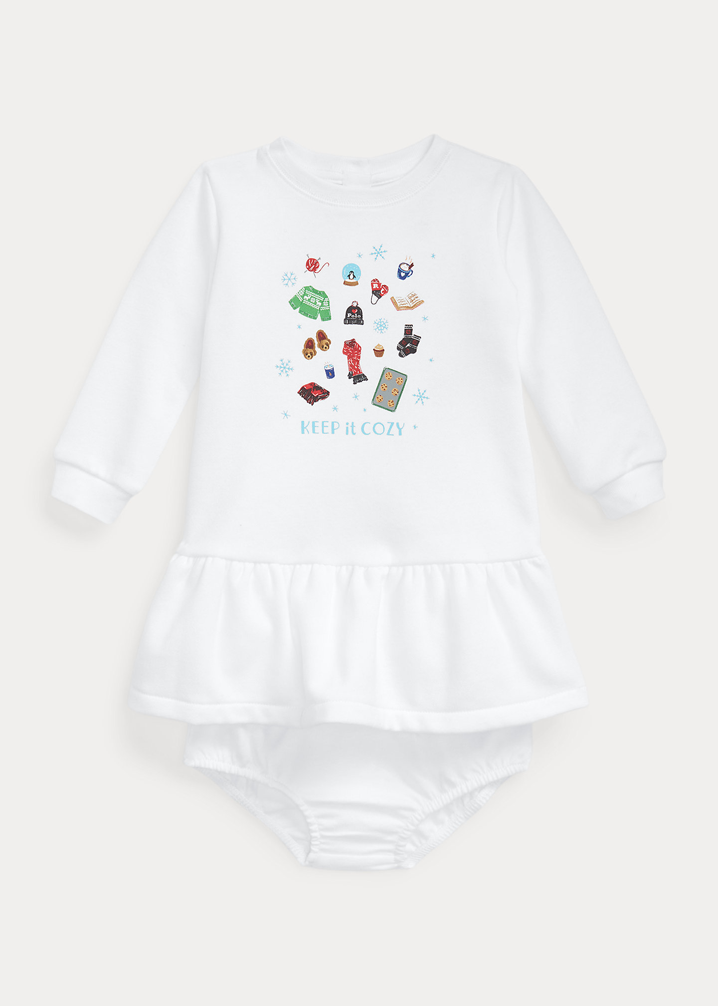 Winter Icons Fleece Dress & Bloomer