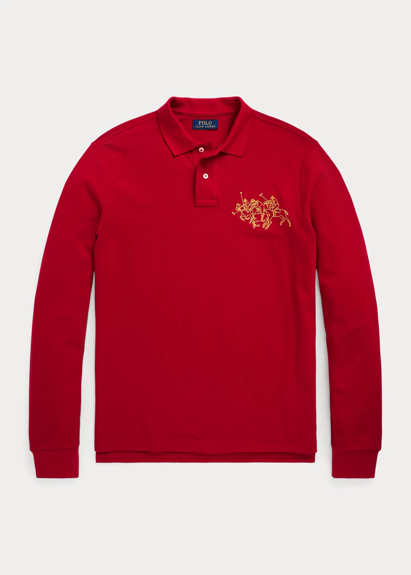 Lunar New Year Triple-Pony Polo Shirt