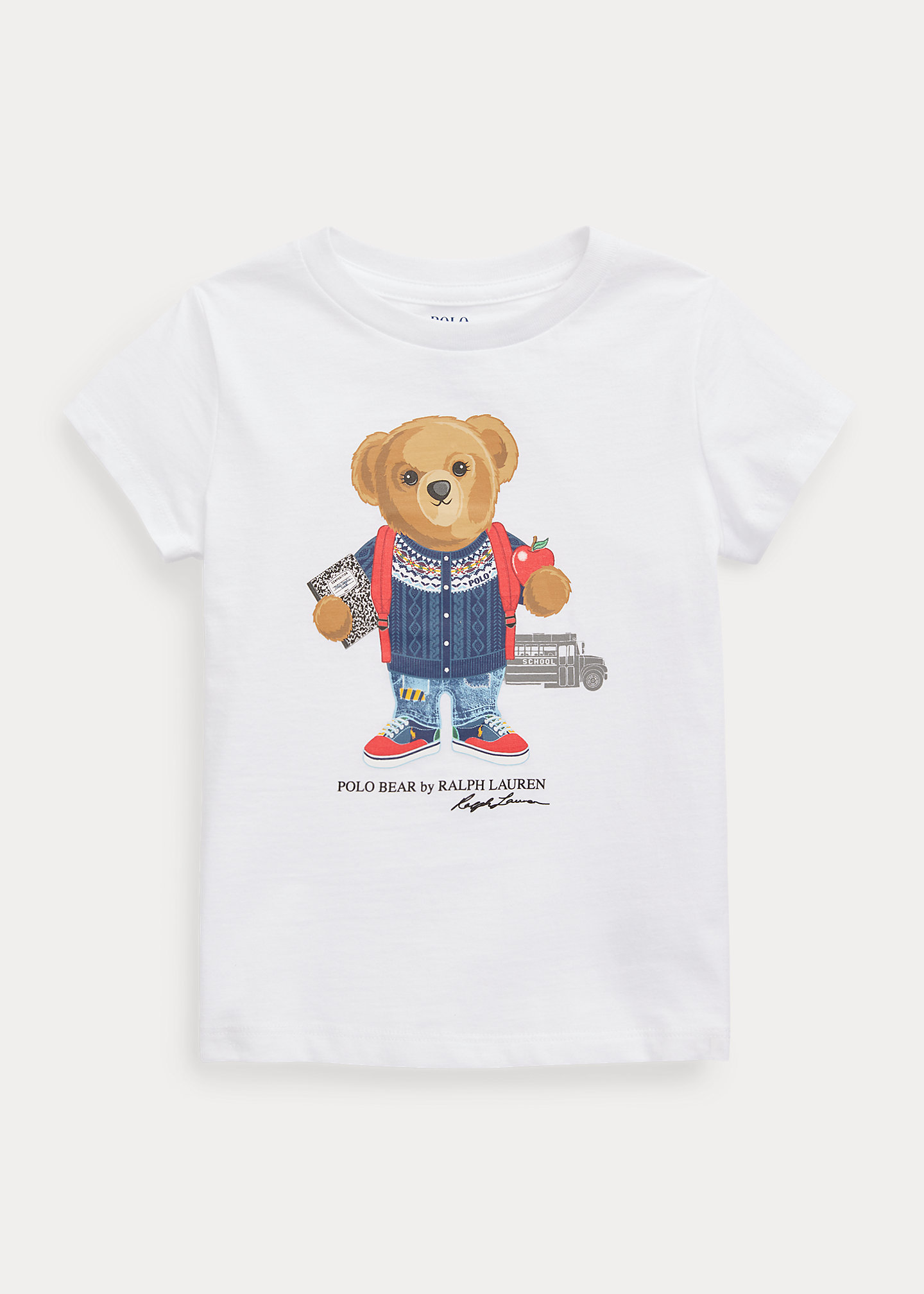 Polo Bear Cotton Jersey Tee
