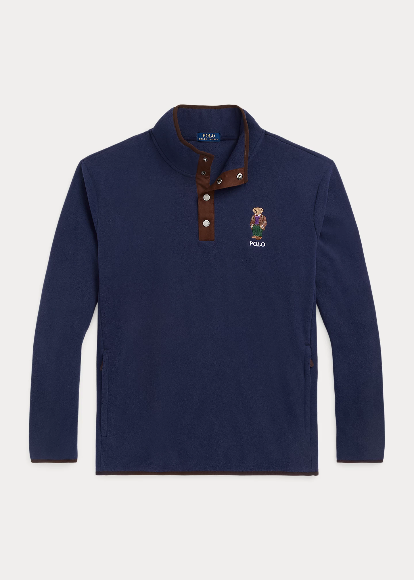 Polo Bear Brushed Fleece Pullover