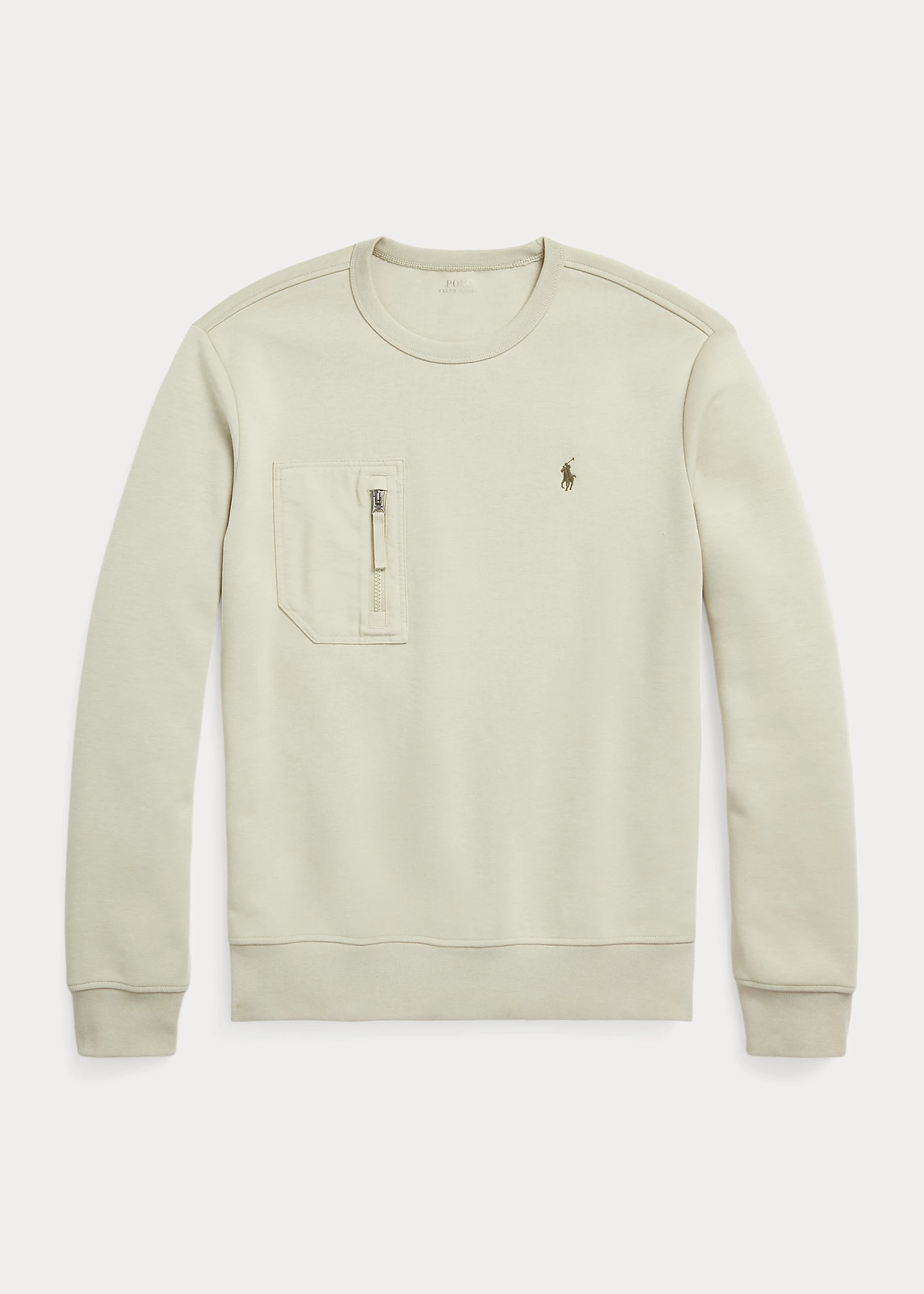 Double-Knit Pocket Sweatshirt