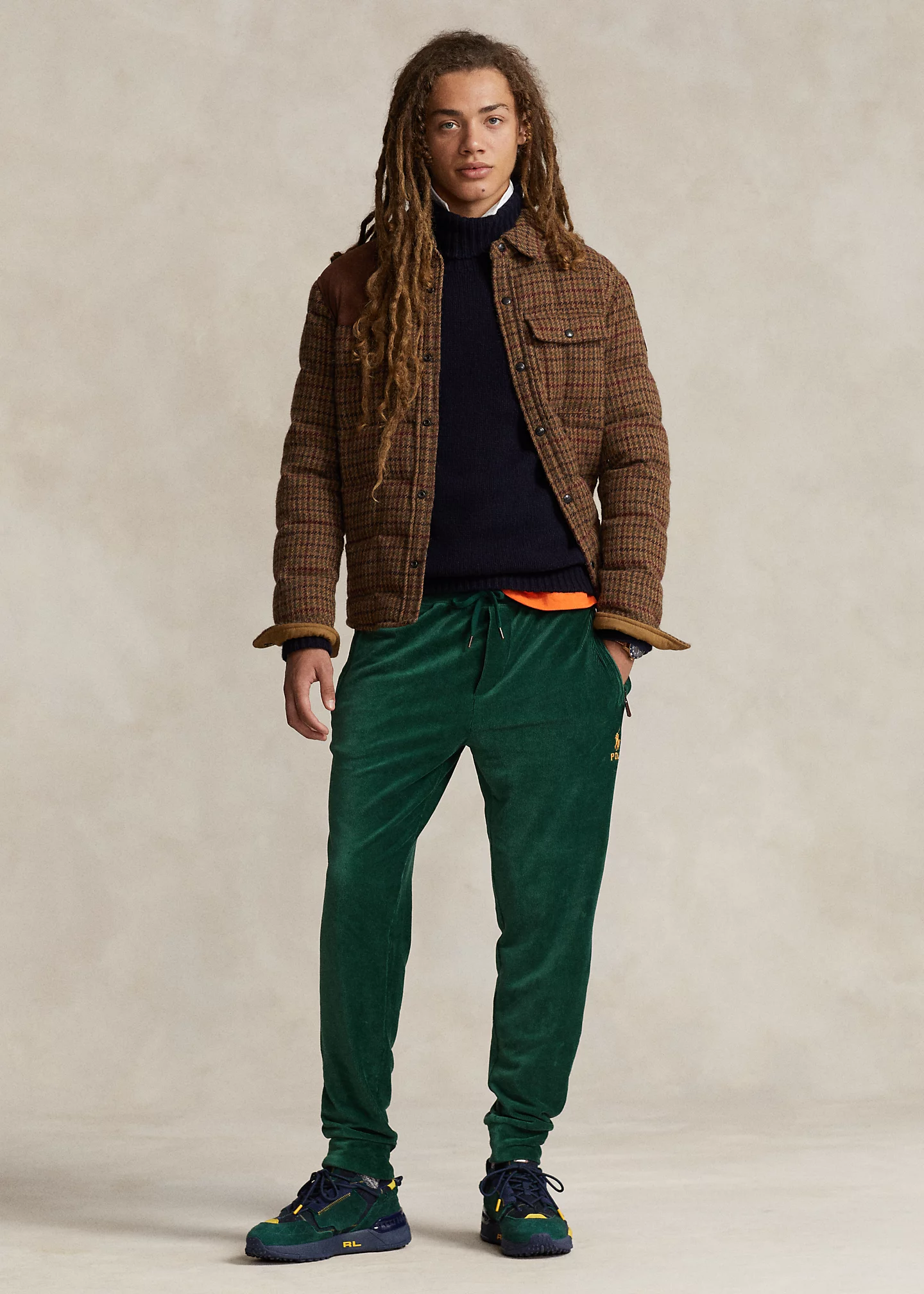 Knit Corduroy Jogger Pant
