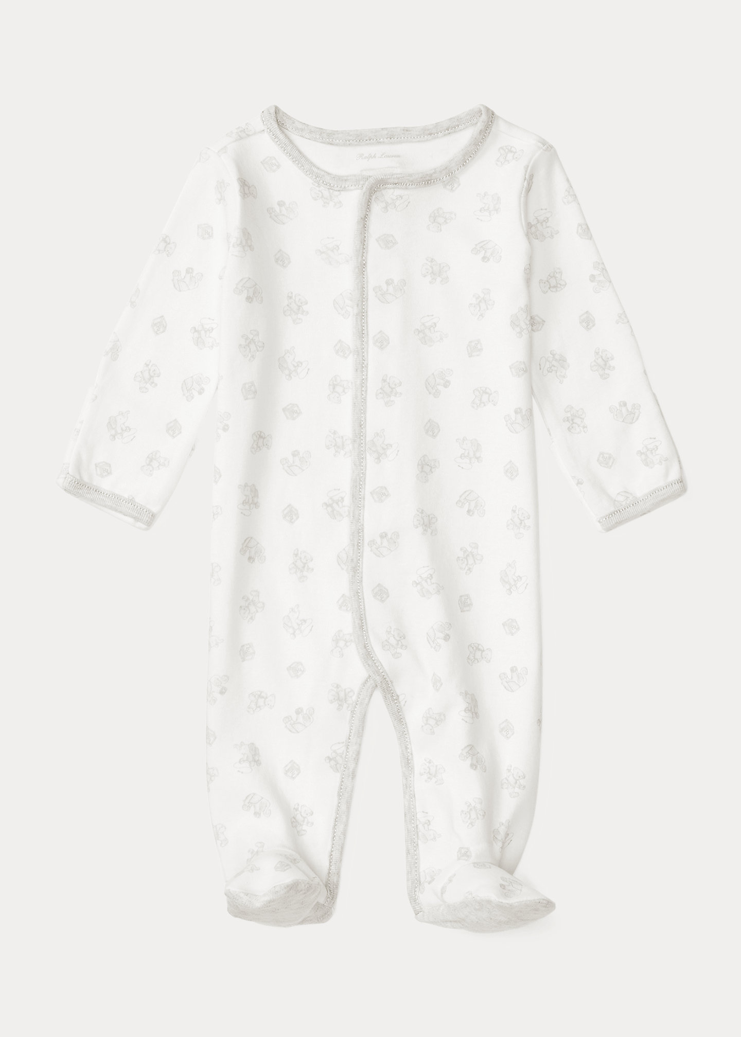 Playtime-Print Cotton Footed Coverall