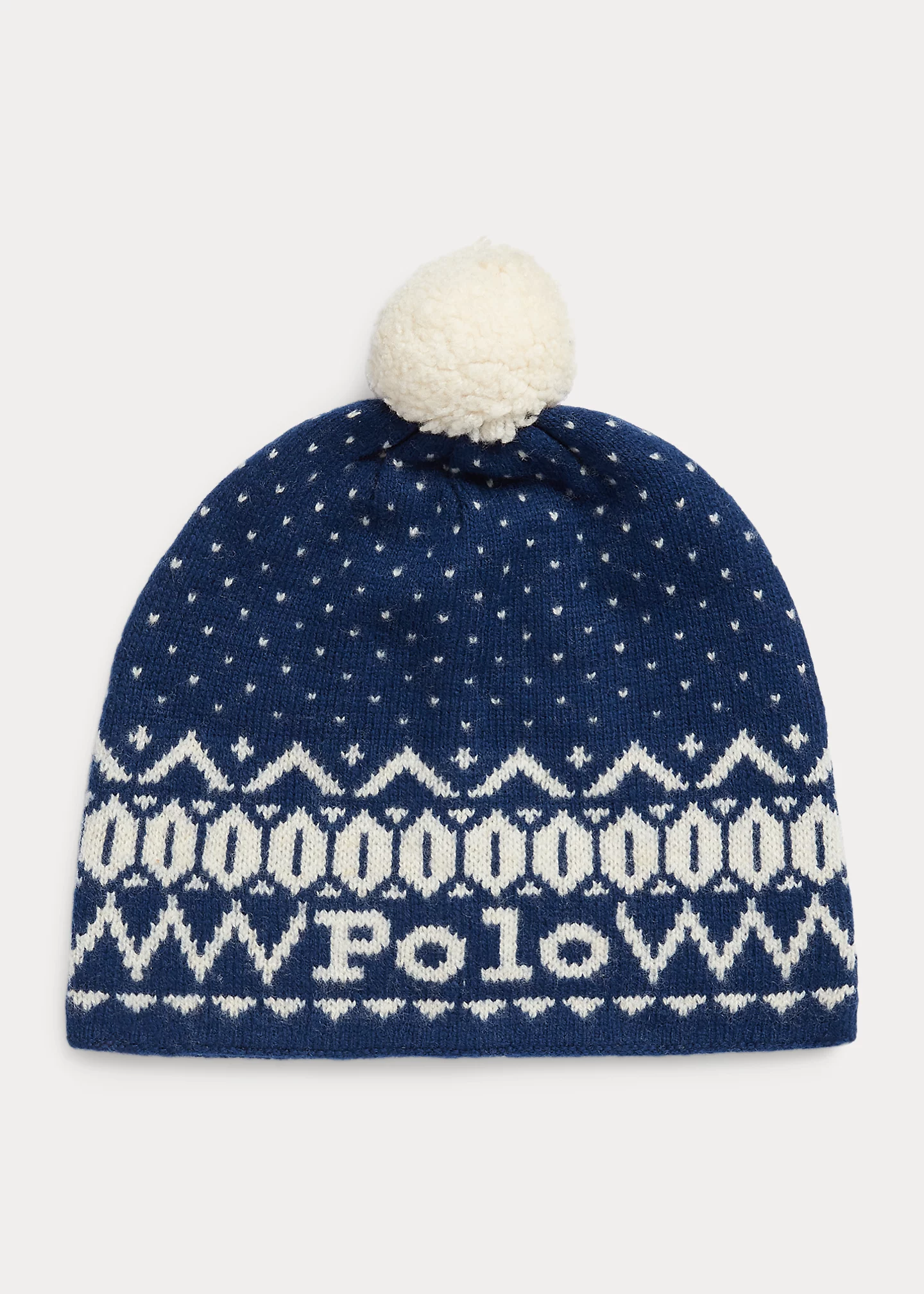 Fair Isle Wool-Blend Beanie