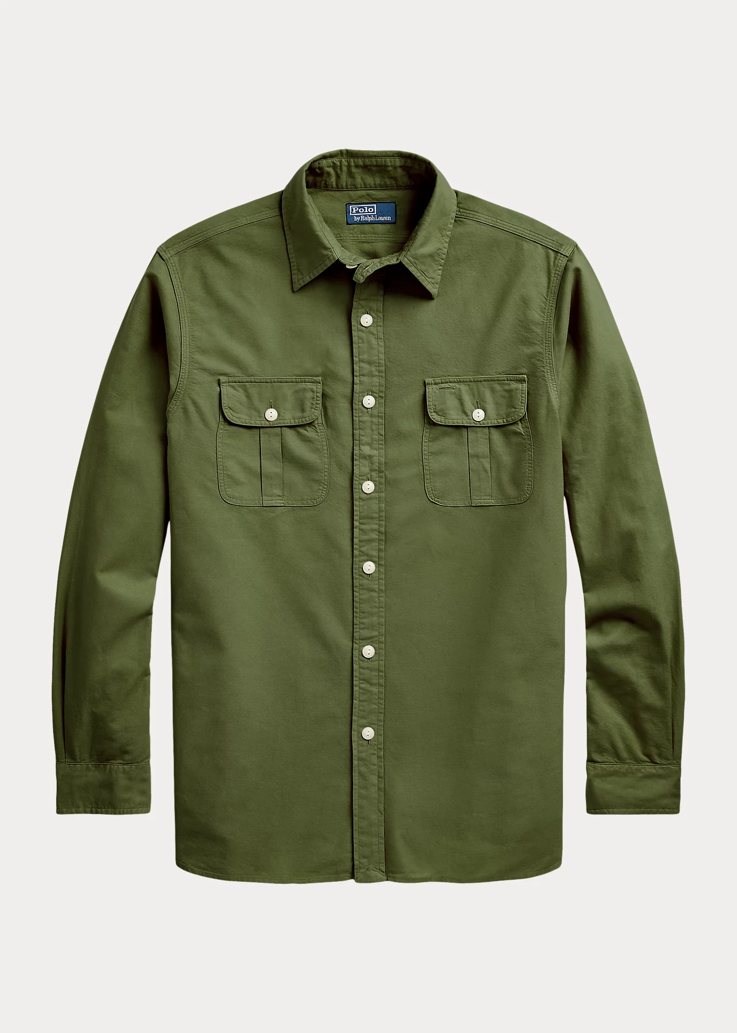 Classic Fit Garment-Dyed Oxford Shirt