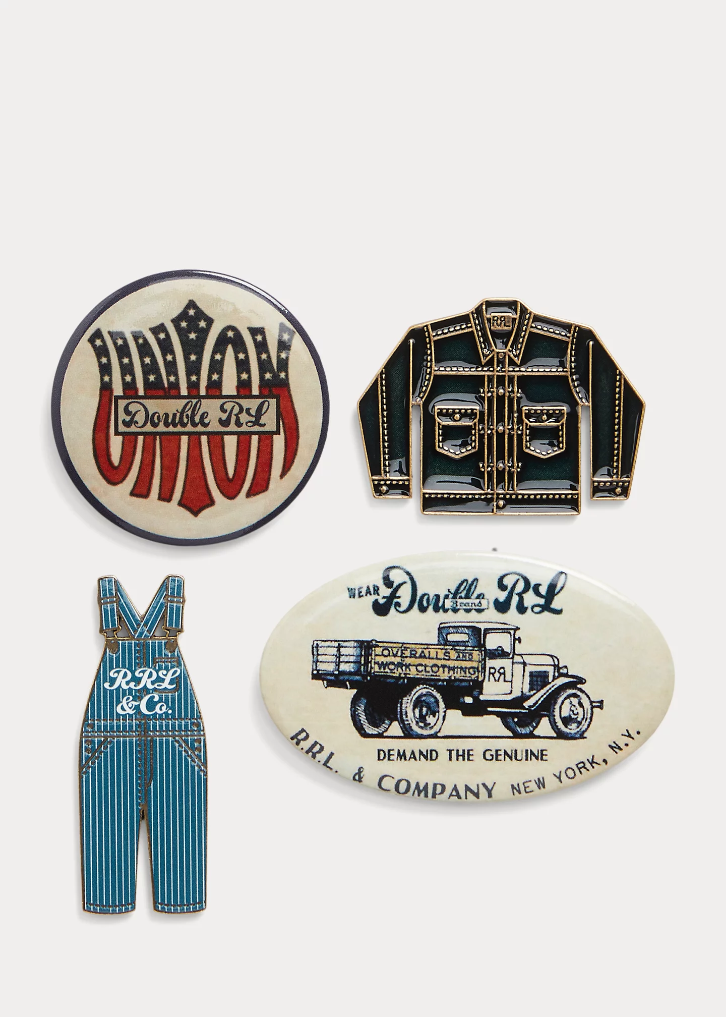 4-Piece Jacket Pin Set