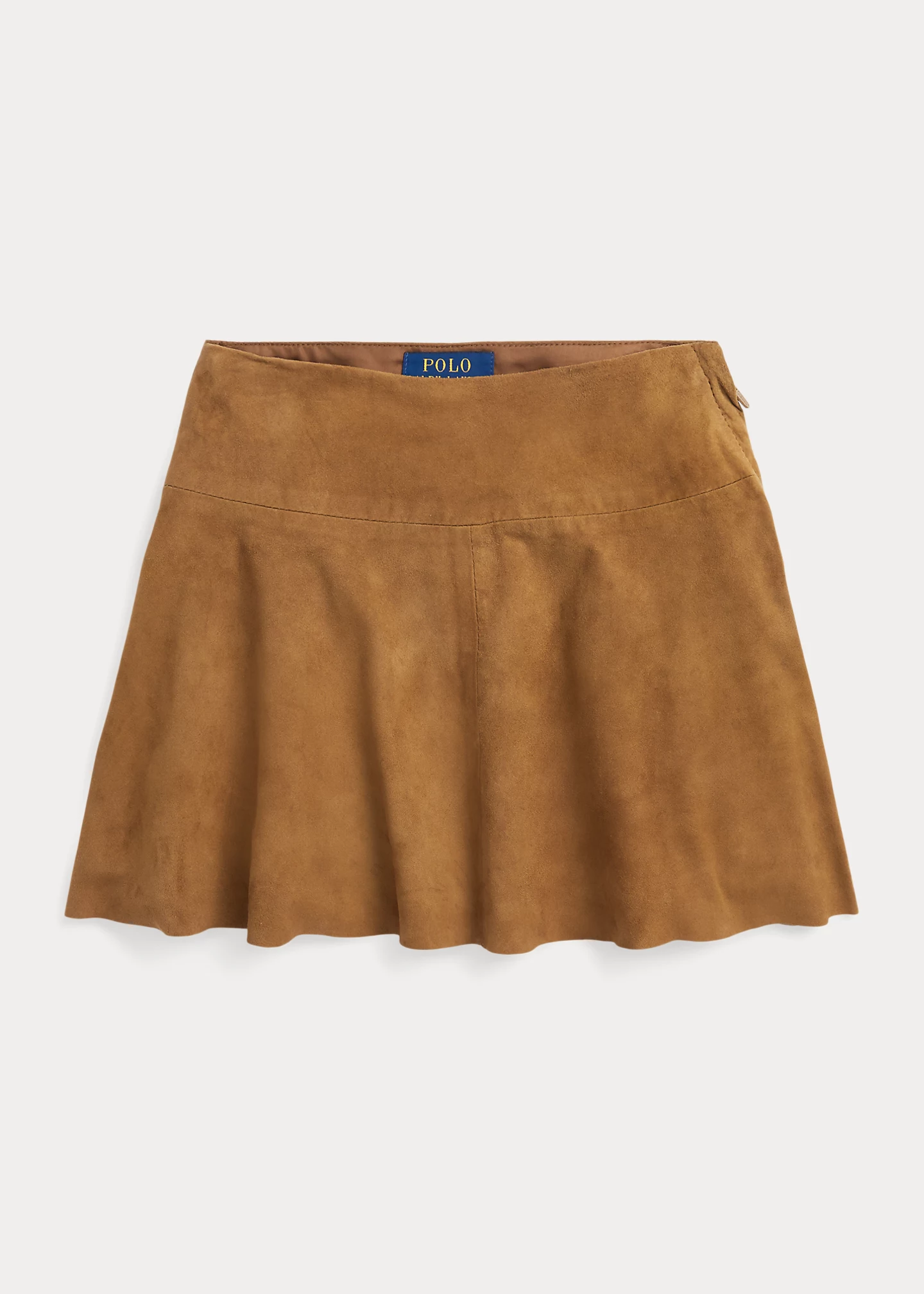 Goat-Suede Skirt