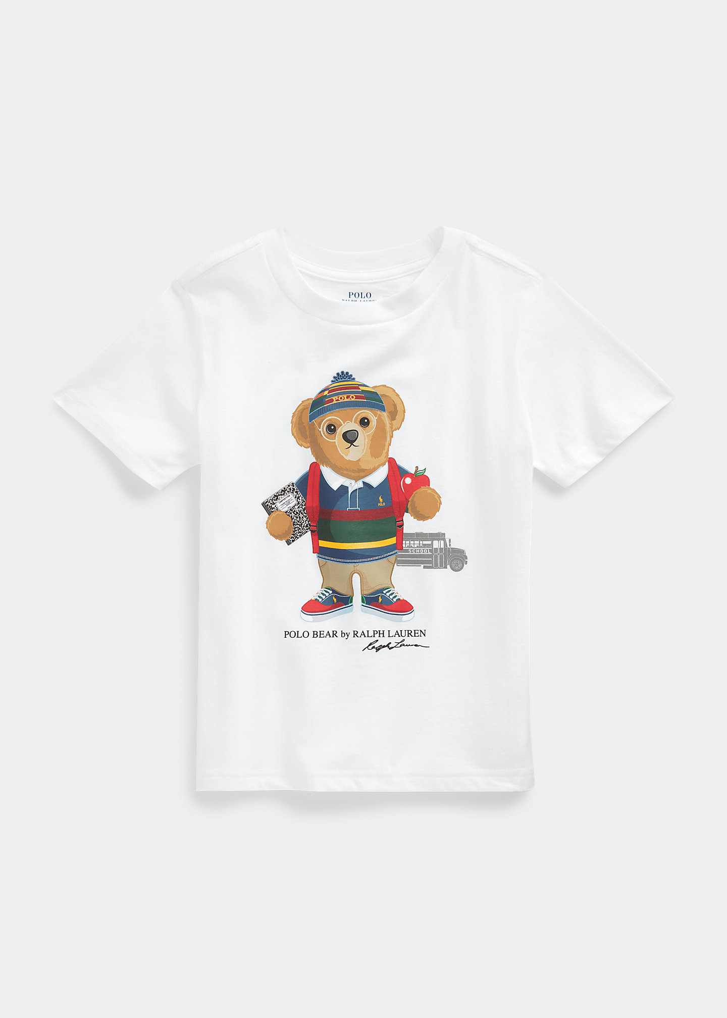 Polo Bear Cotton Jersey Tee