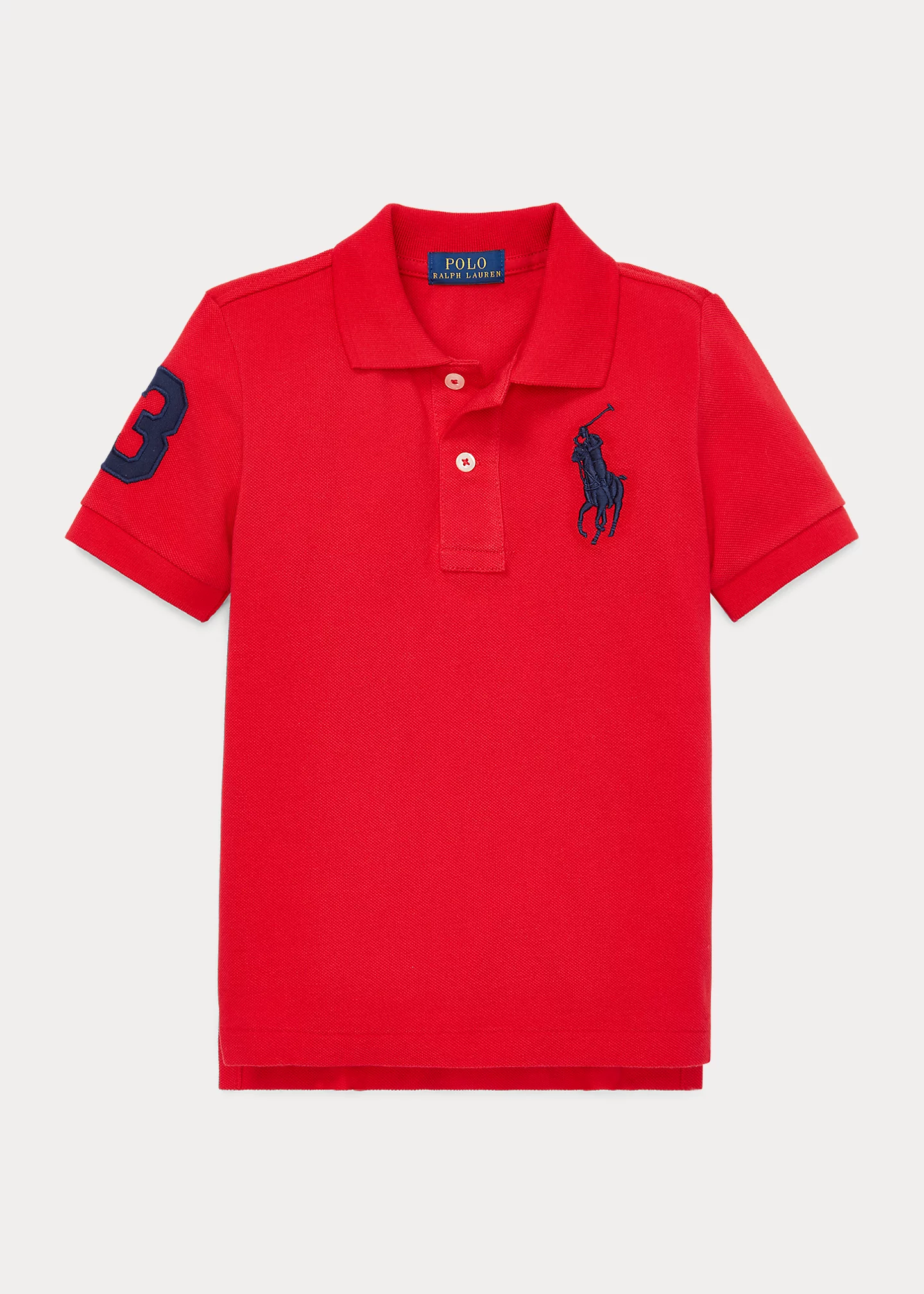 Big Pony Cotton Mesh Polo Shirt