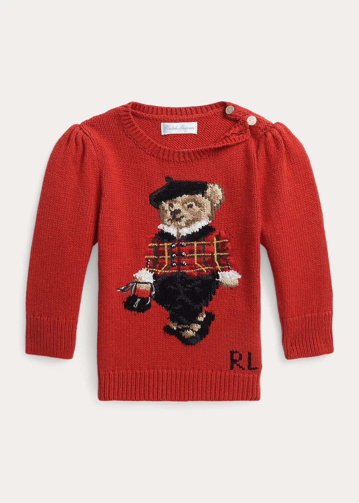 Polo Bear Cotton-Blend Sweater