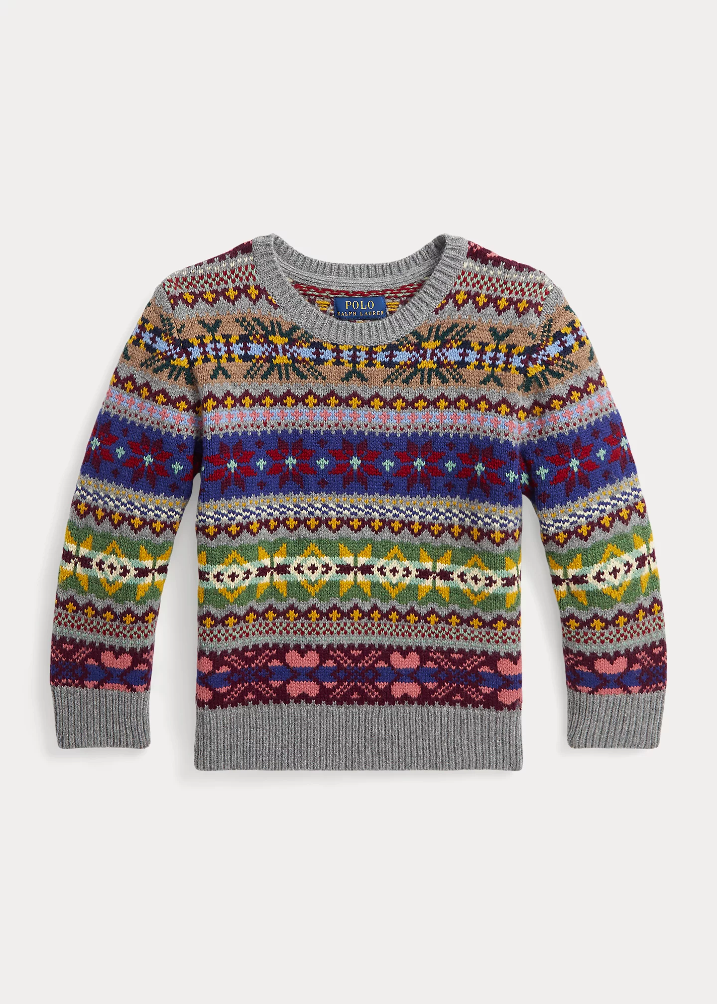 Fair Isle Wool-Blend Sweater