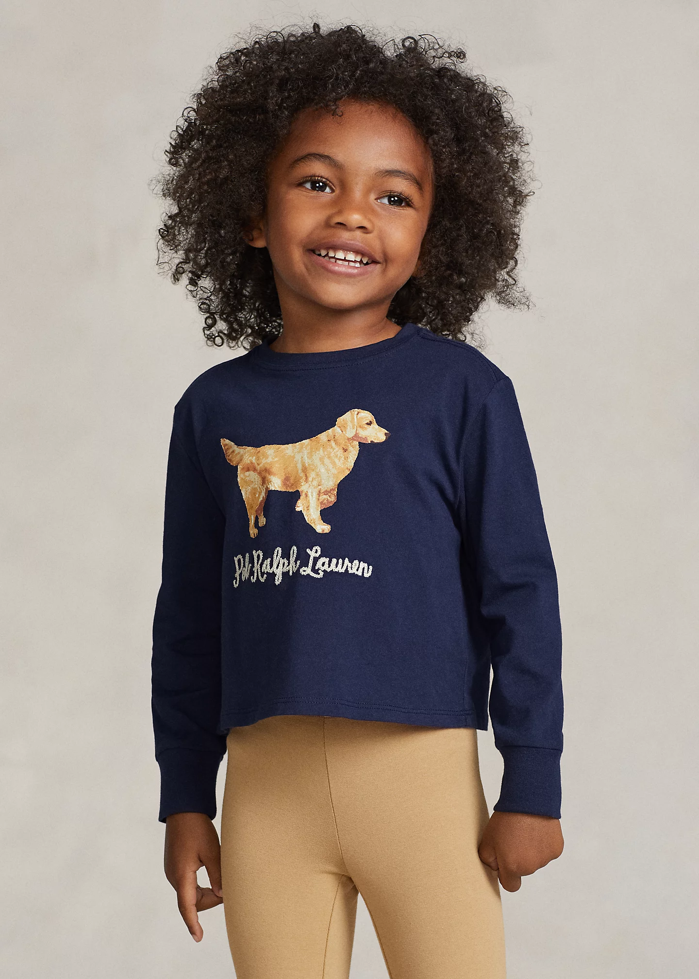 Golden Retriever Jersey Long-Sleeve Tee