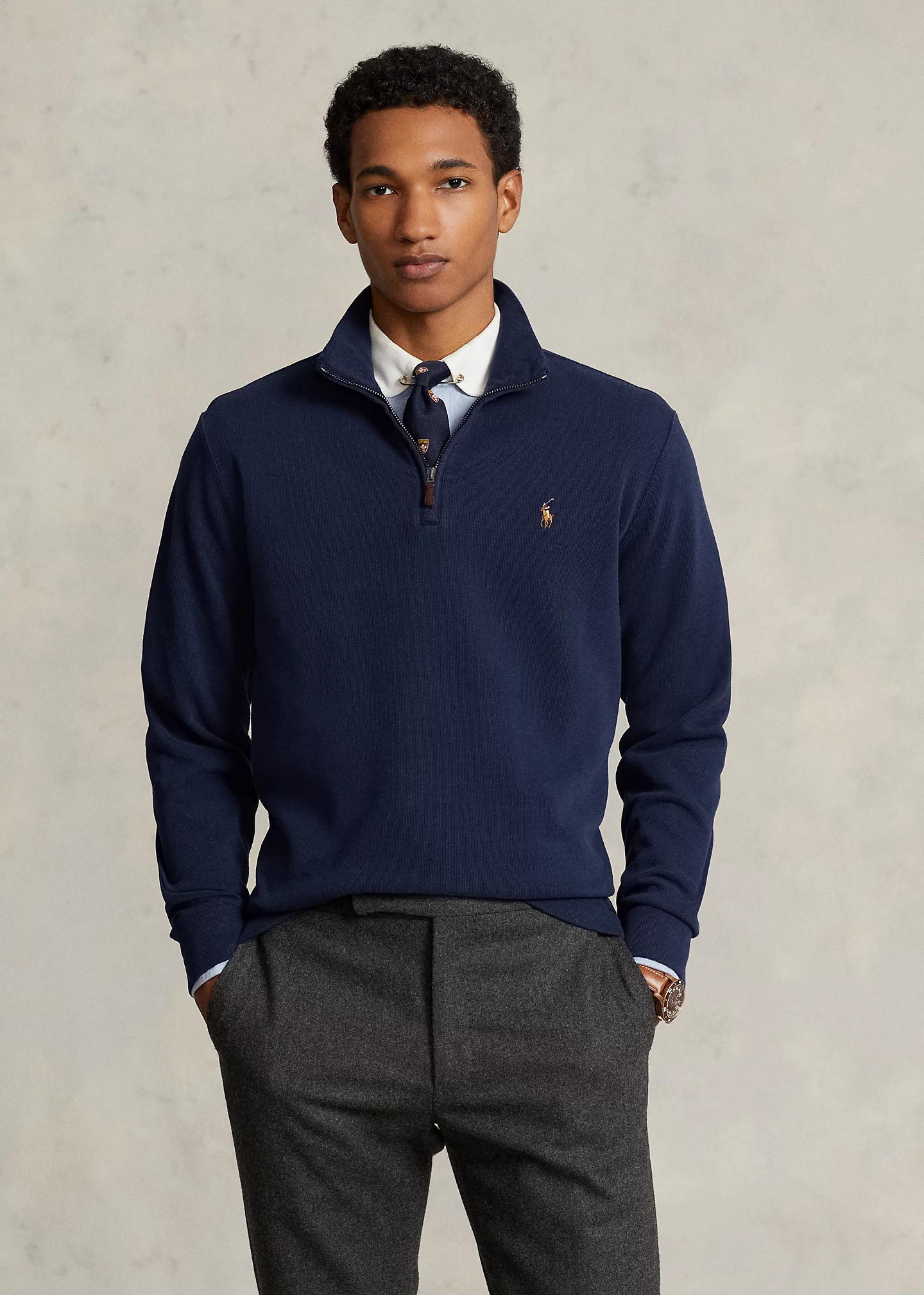 Estate-Rib Quarter-Zip Pullover