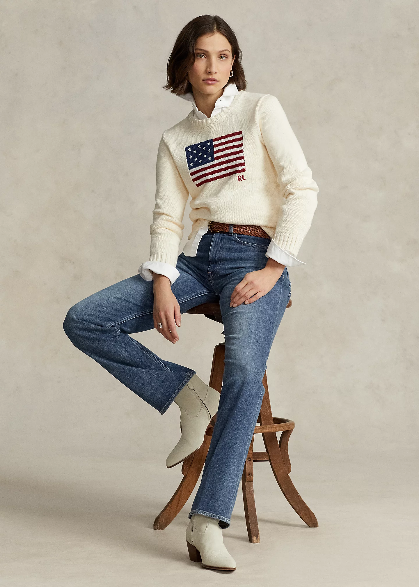 High-Rise Straight Jean