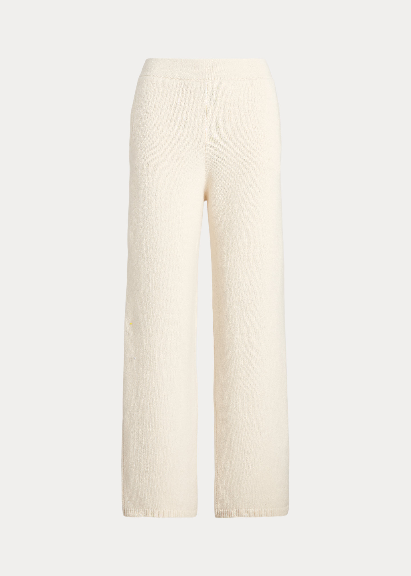 Wool-Cashmere Wide-Leg Sweater Pant